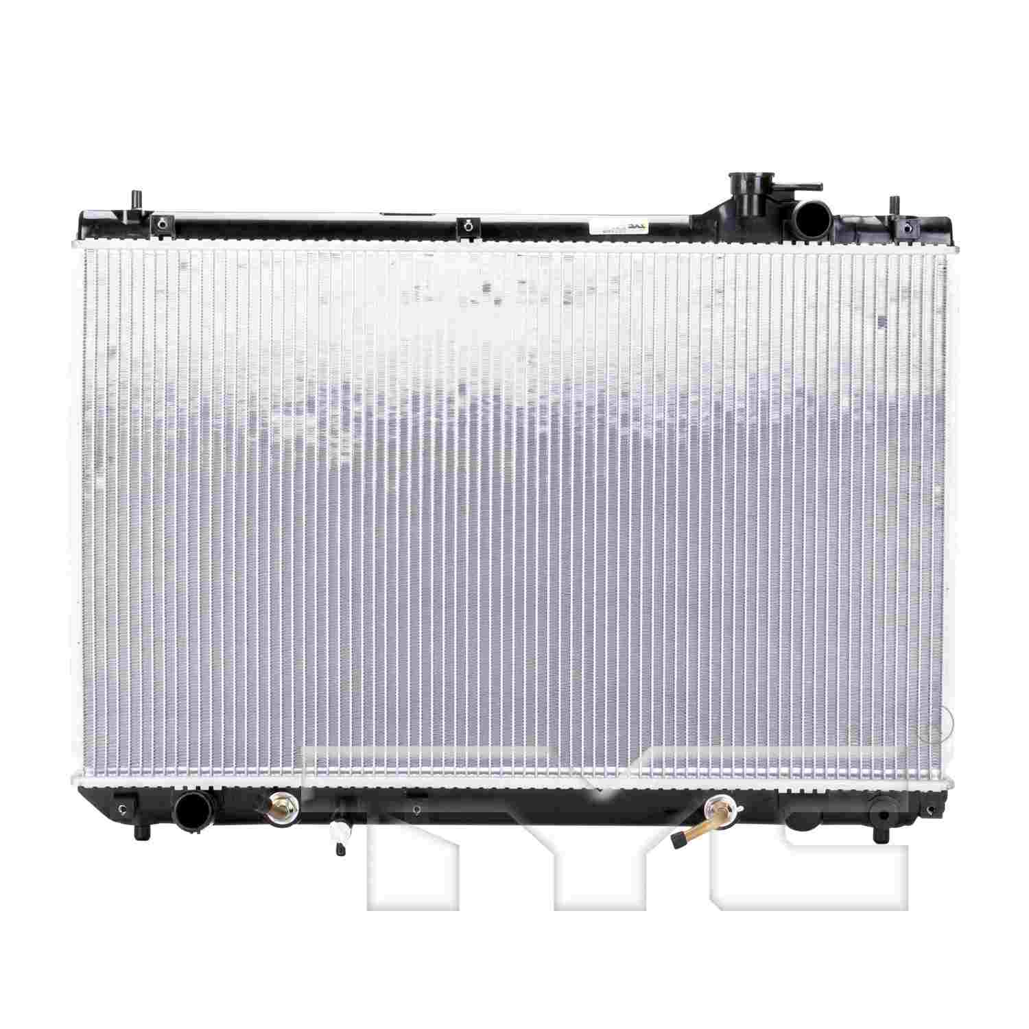 TYC TYC Radiator  top view frsport 2377