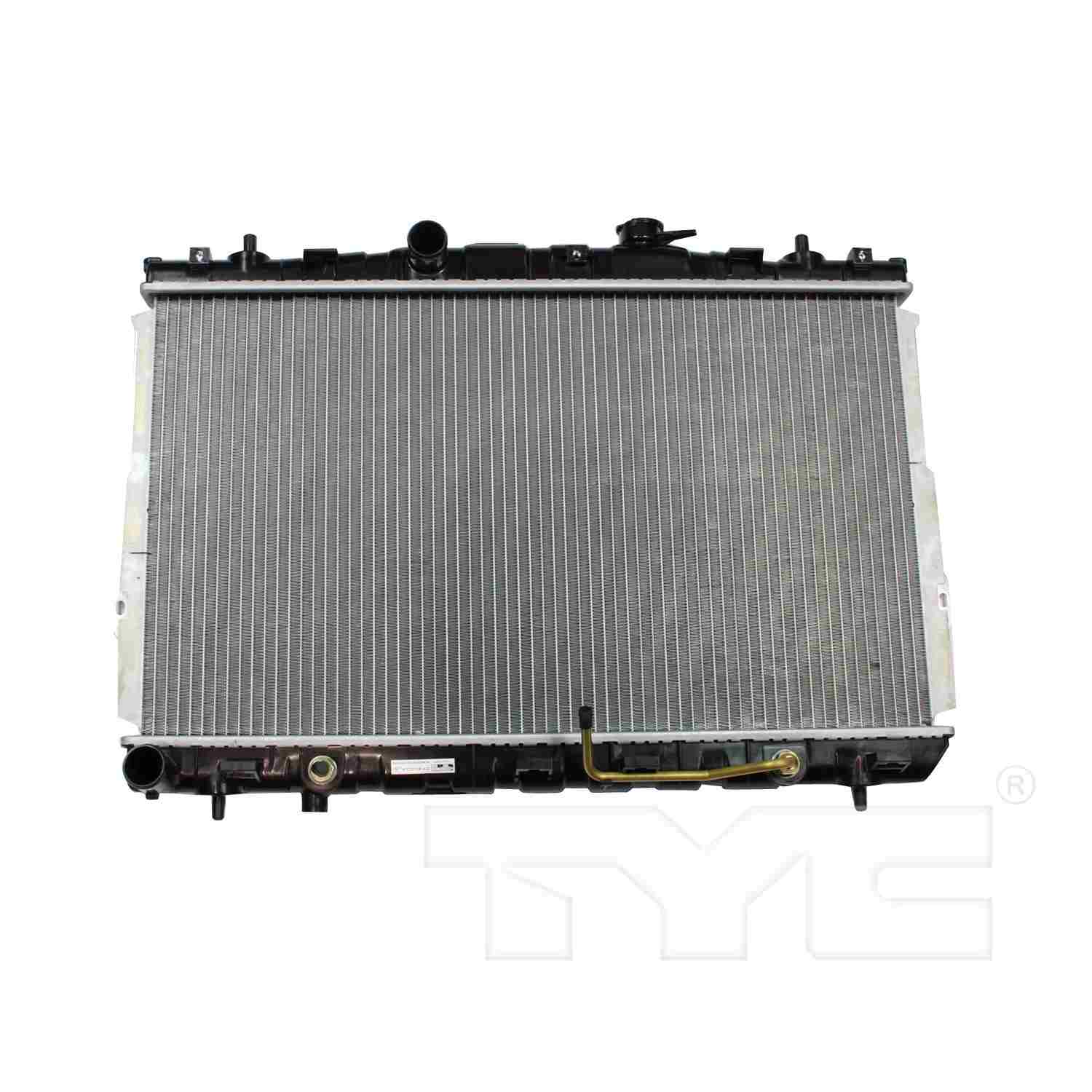 TYC TYC Radiator  top view frsport 2388