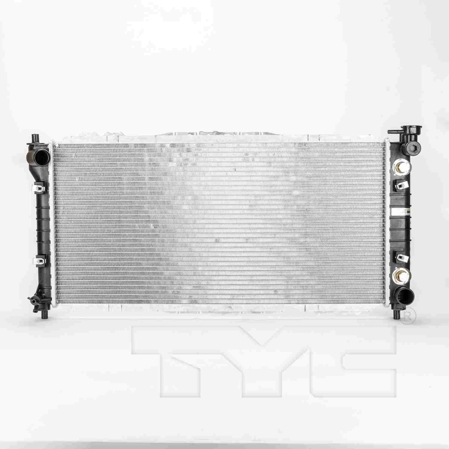 TYC TYC Radiator  top view frsport 2407