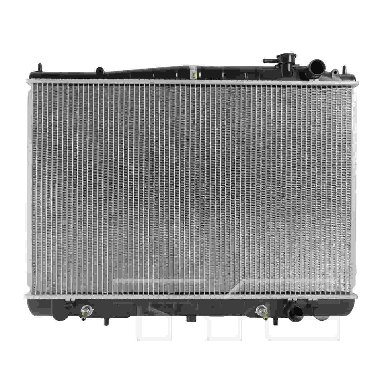 TYC TYC Radiator  top view frsport 2409