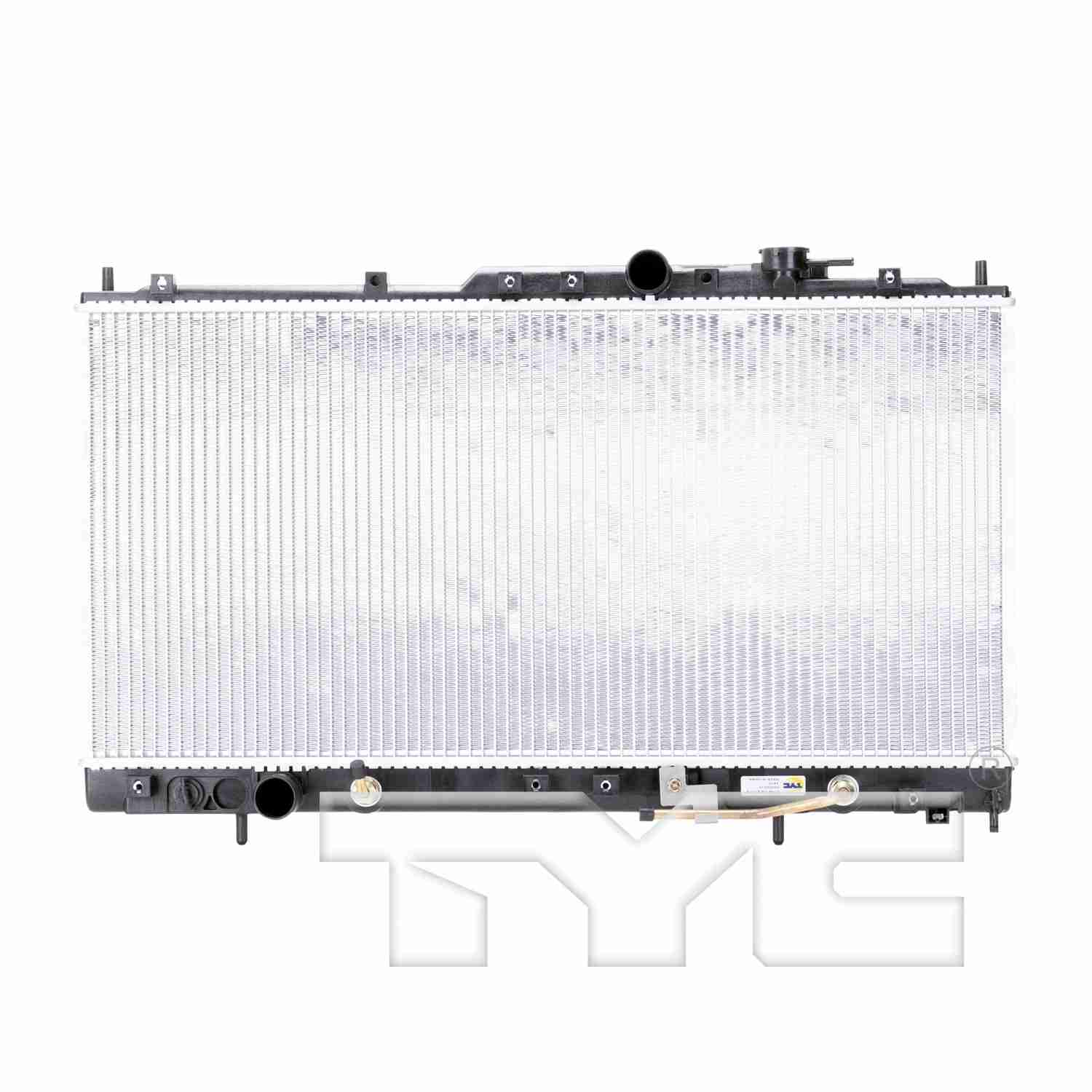 TYC TYC Radiator  top view frsport 2410