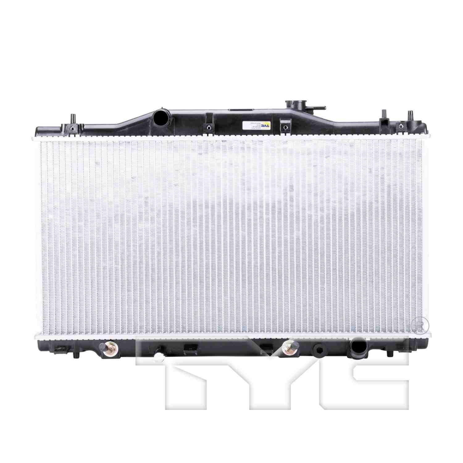 TYC TYC Radiator  top view frsport 2412