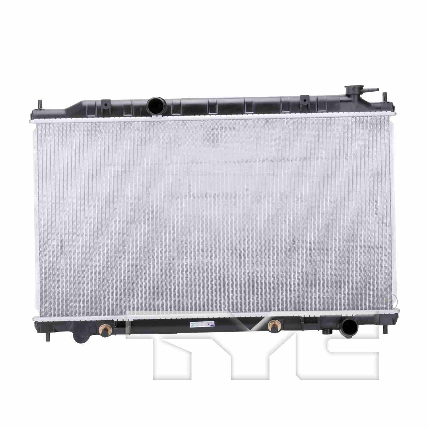 TYC TYC Radiator  top view frsport 2415