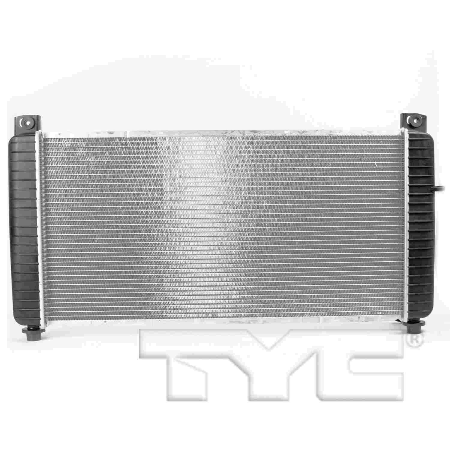 TYC TYC Radiator  top view frsport 2423