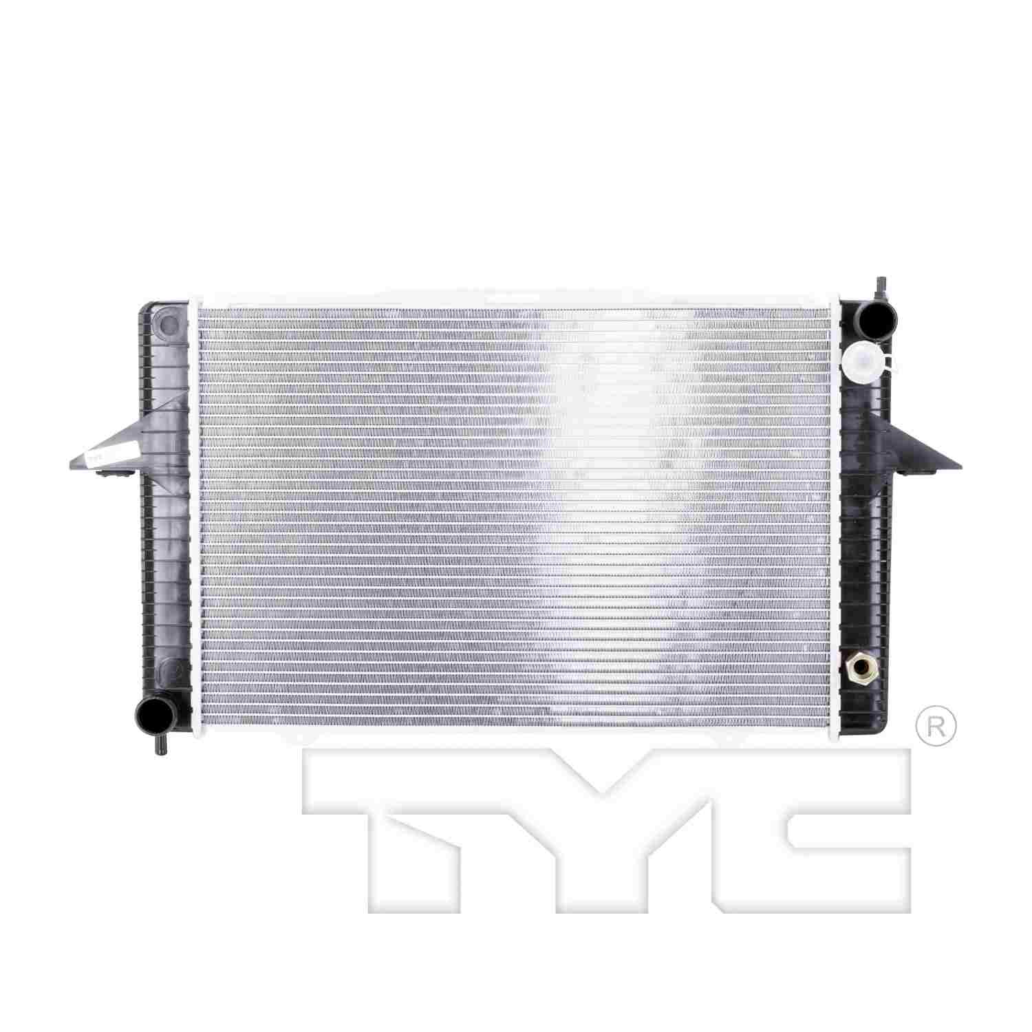 TYC TYC Radiator  top view frsport 2424