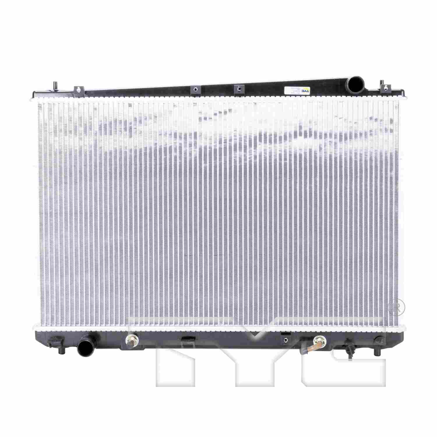 TYC TYC Radiator  top view frsport 2427