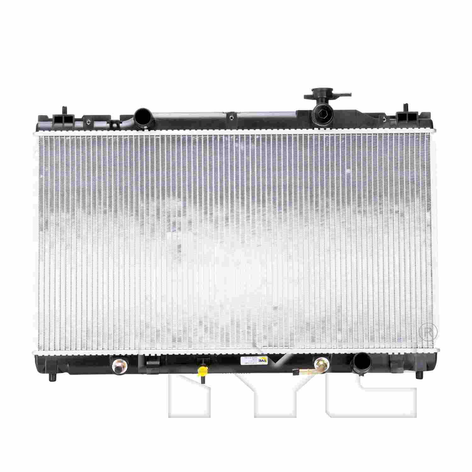 TYC TYC Radiator  top view frsport 2436