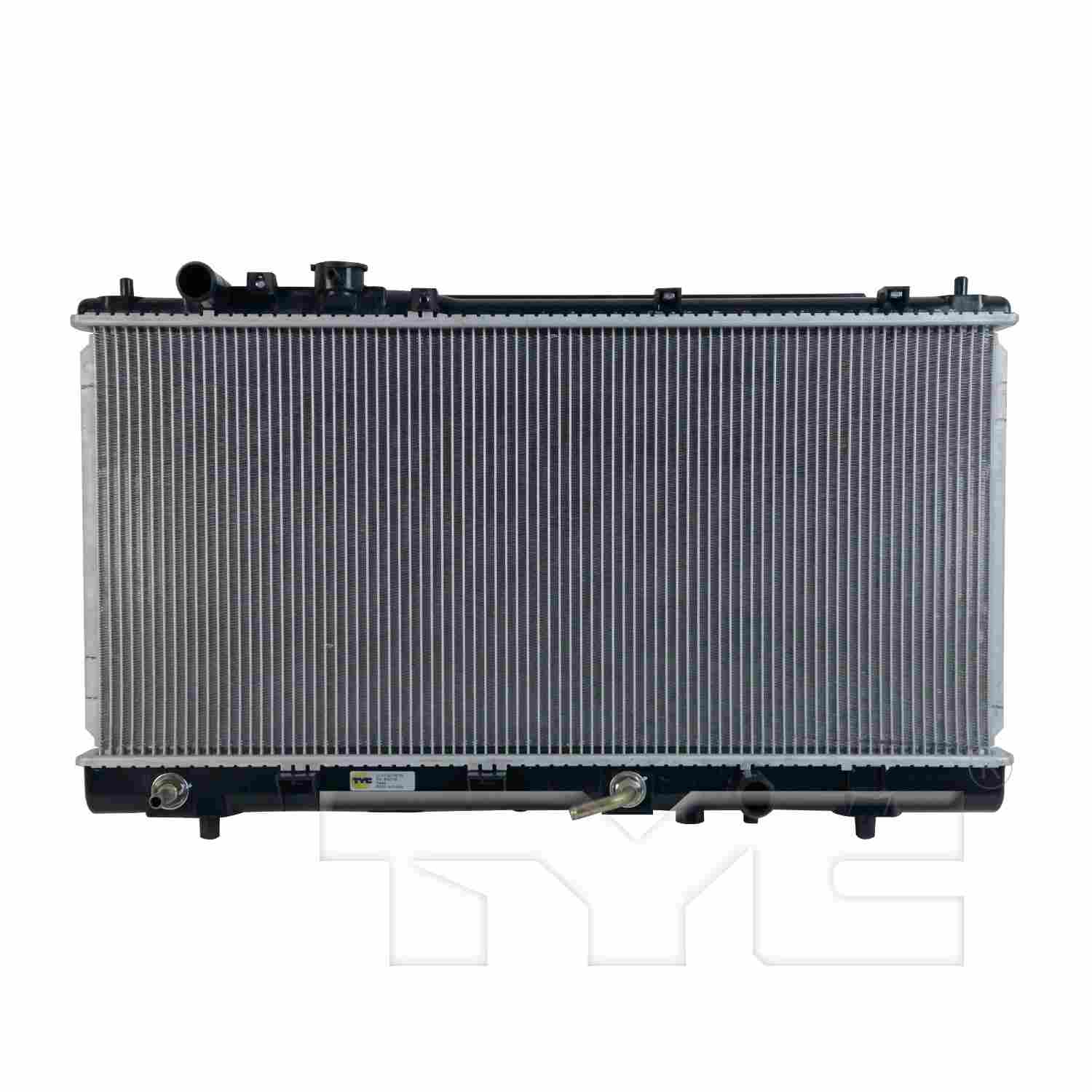 TYC TYC Radiator  top view frsport 2446