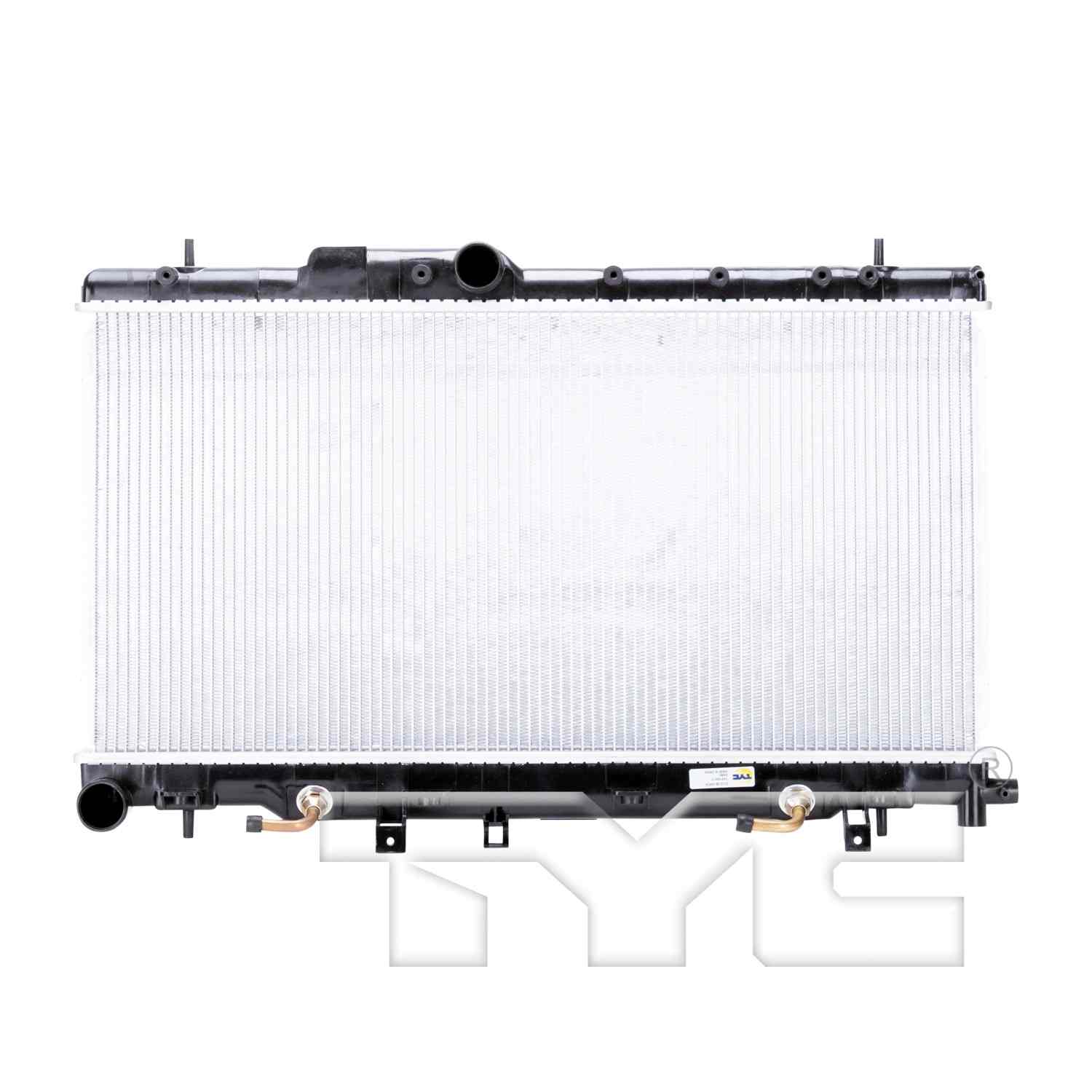 TYC TYC Radiator  top view frsport 2450