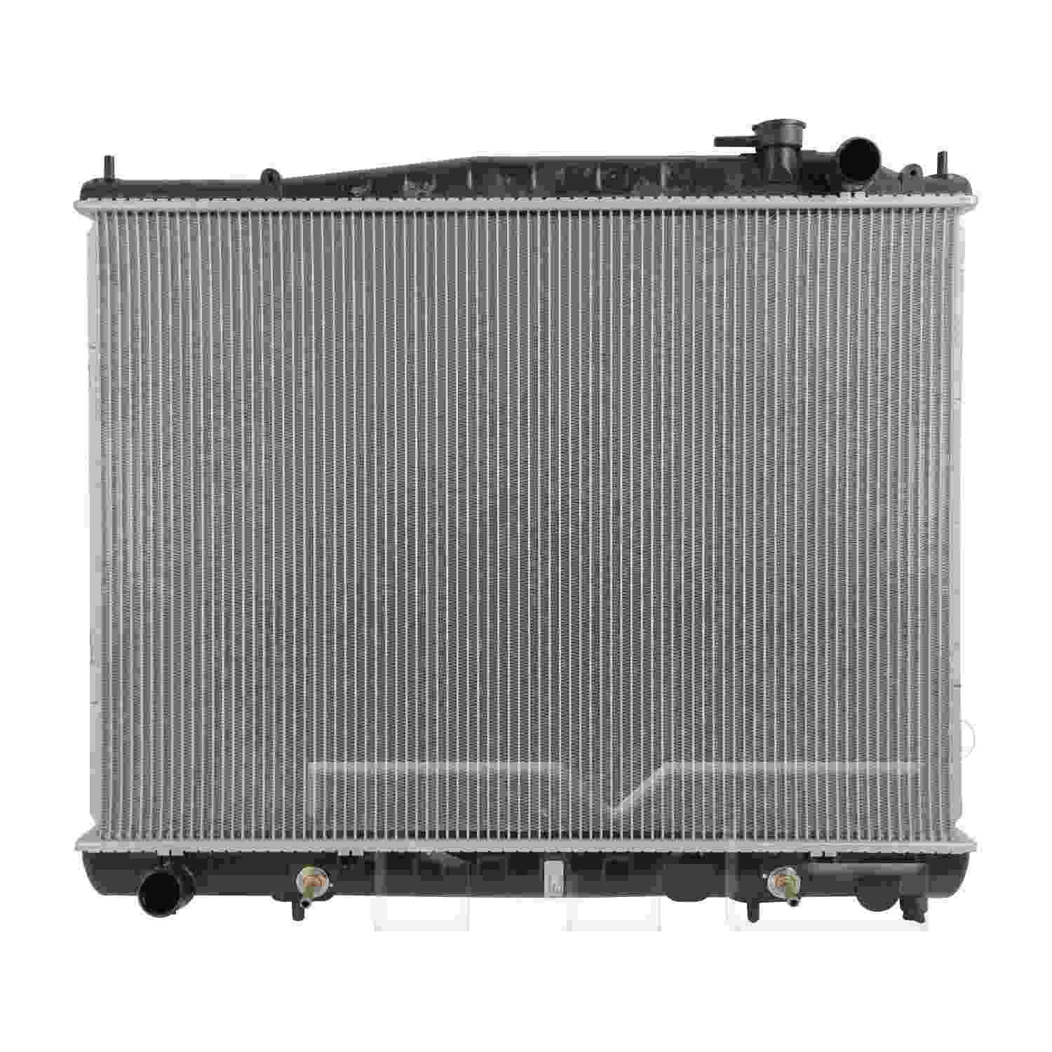 TYC TYC Radiator  top view frsport 2459