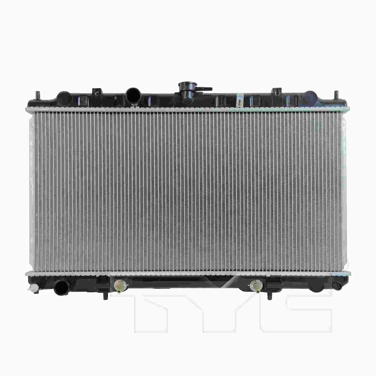 TYC TYC Radiator  top view frsport 2469