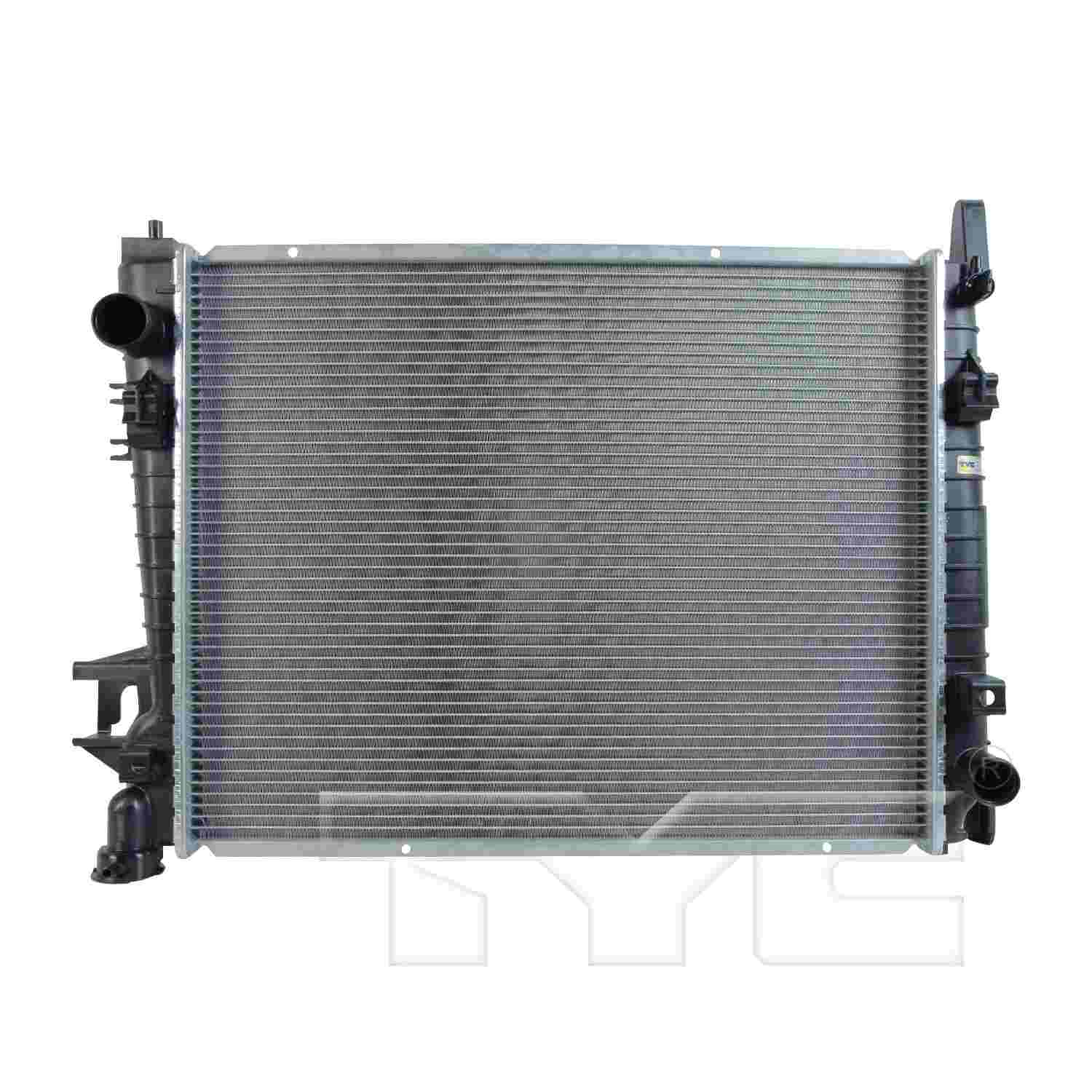 TYC TYC Radiator  top view frsport 2480