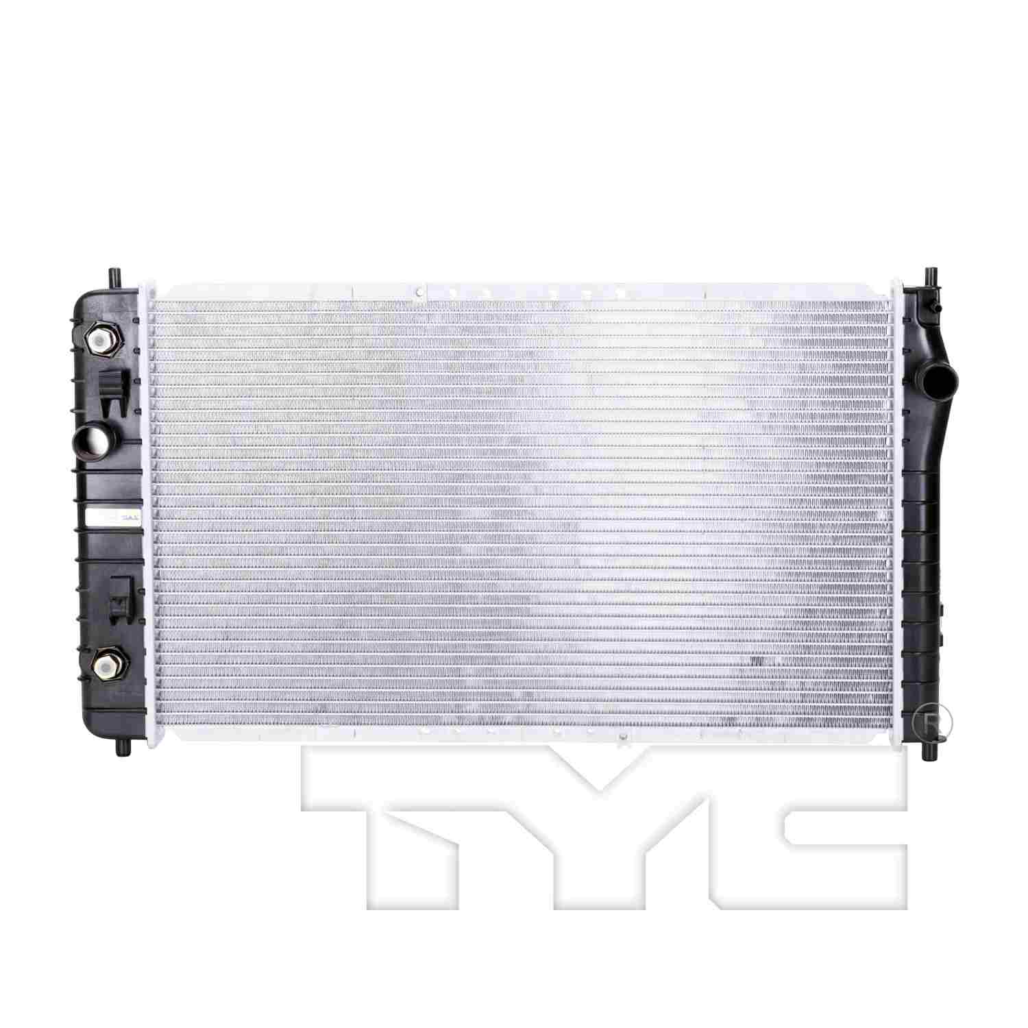 TYC TYC Radiator  top view frsport 2518