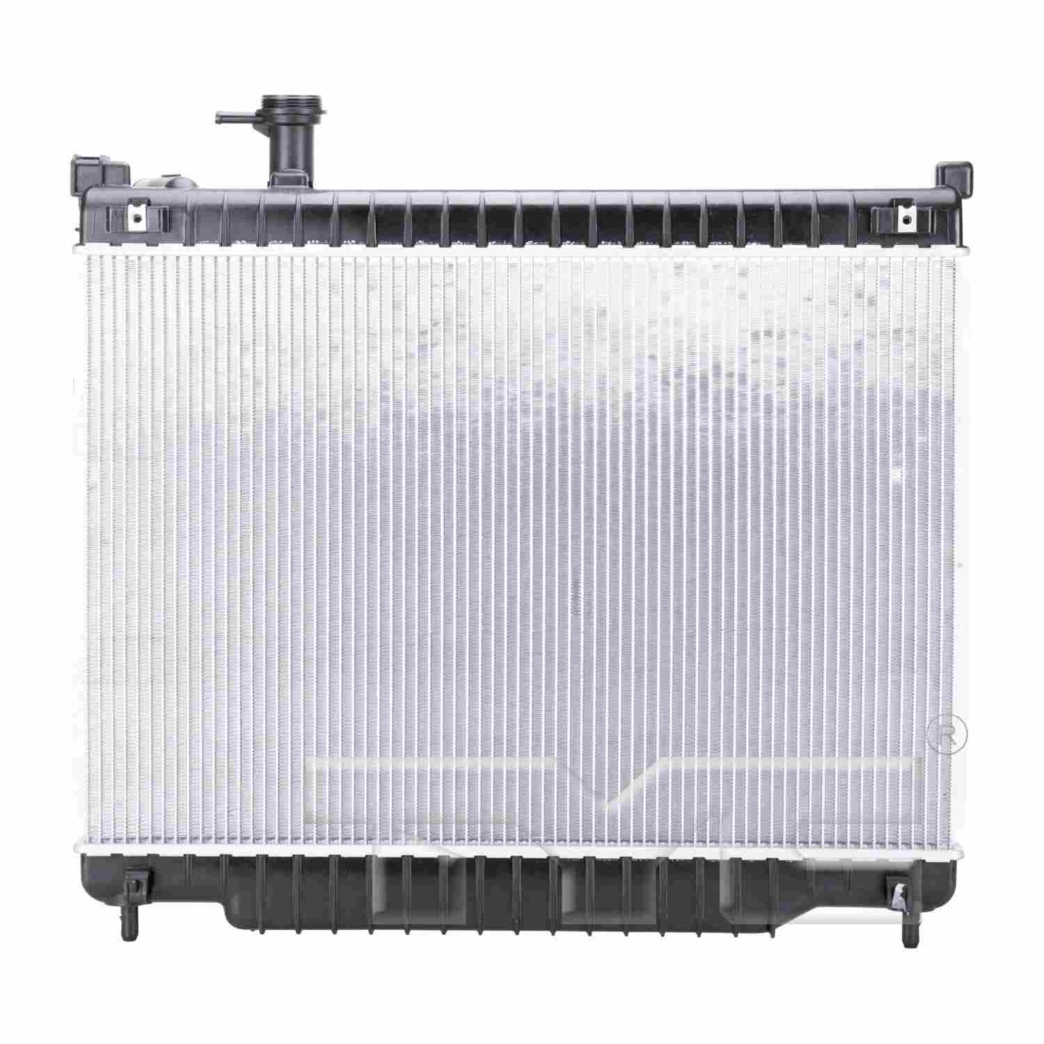 TYC TYC Radiator  top view frsport 2563