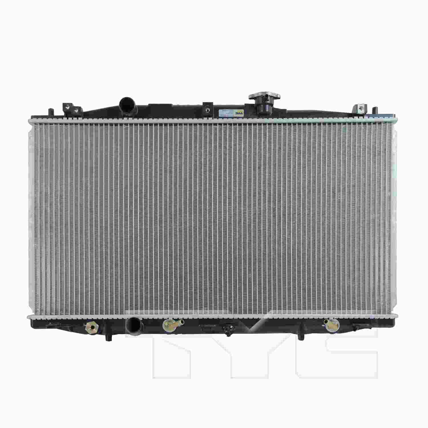 TYC TYC Radiator  top view frsport 2569