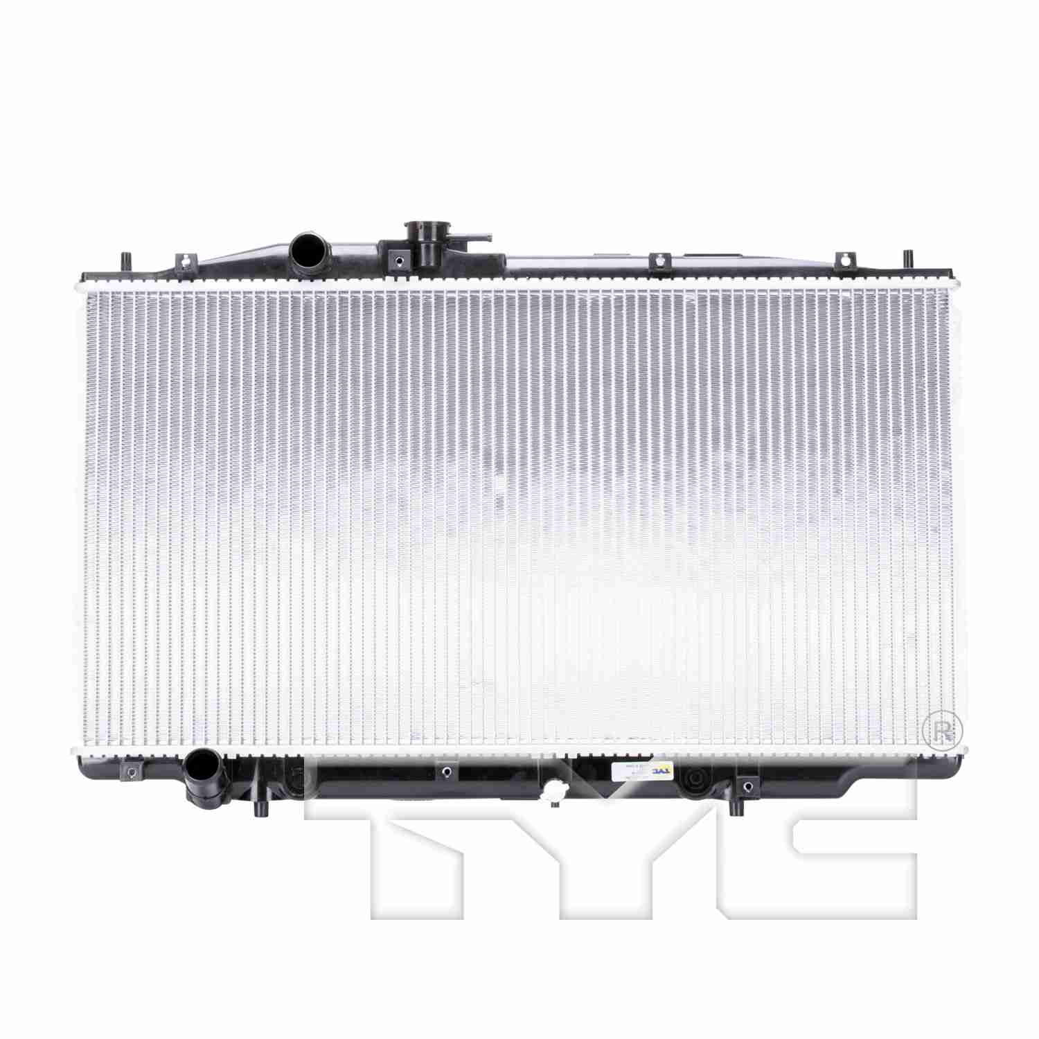 TYC TYC Radiator  top view frsport 2571