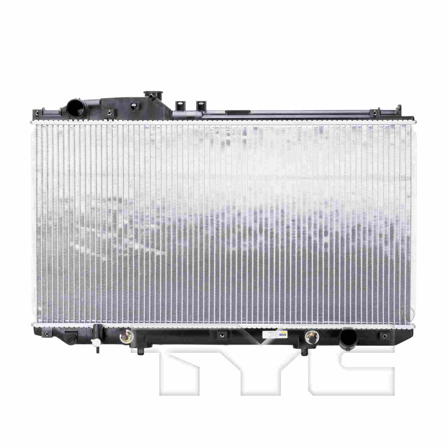 TYC TYC Radiator  top view frsport 2575