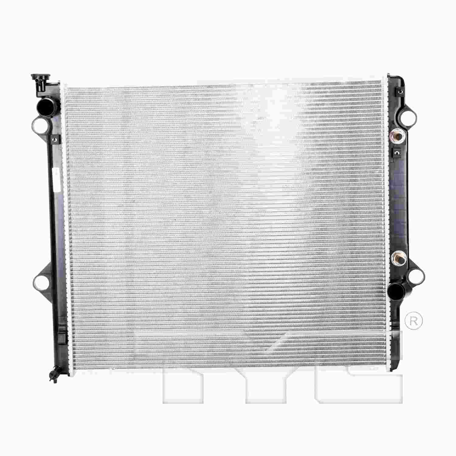 TYC TYC Radiator  top view frsport 2581