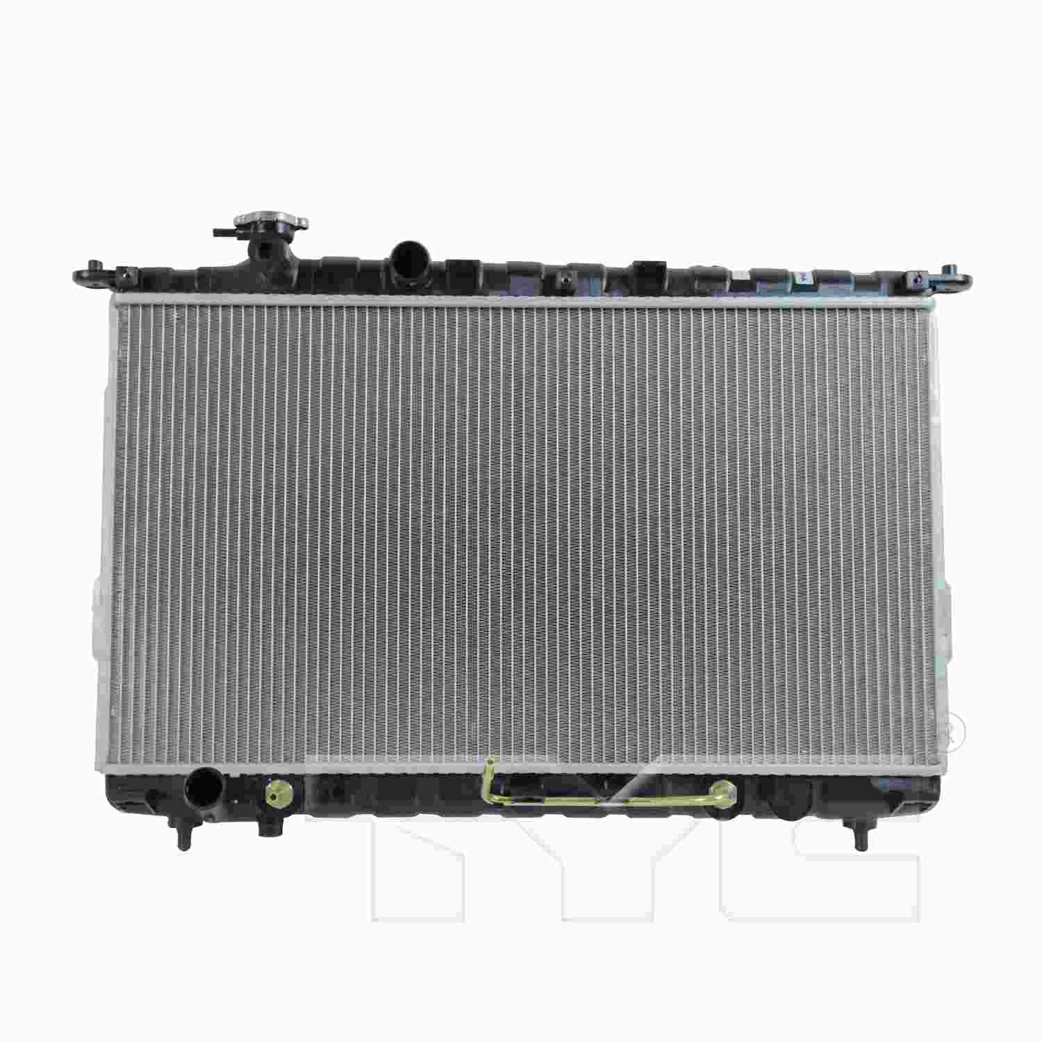 TYC TYC Radiator  top view frsport 2584