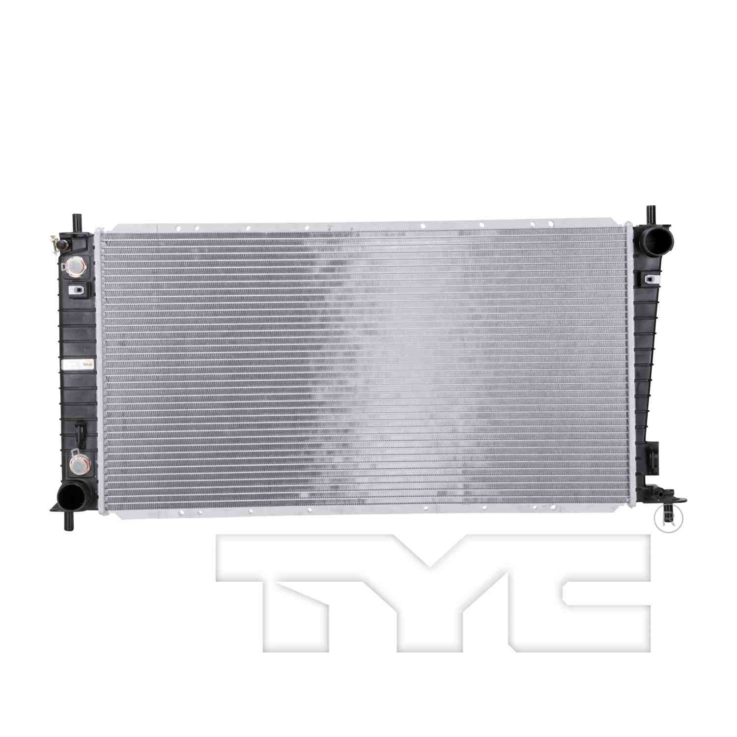 TYC TYC Radiator  top view frsport 2596