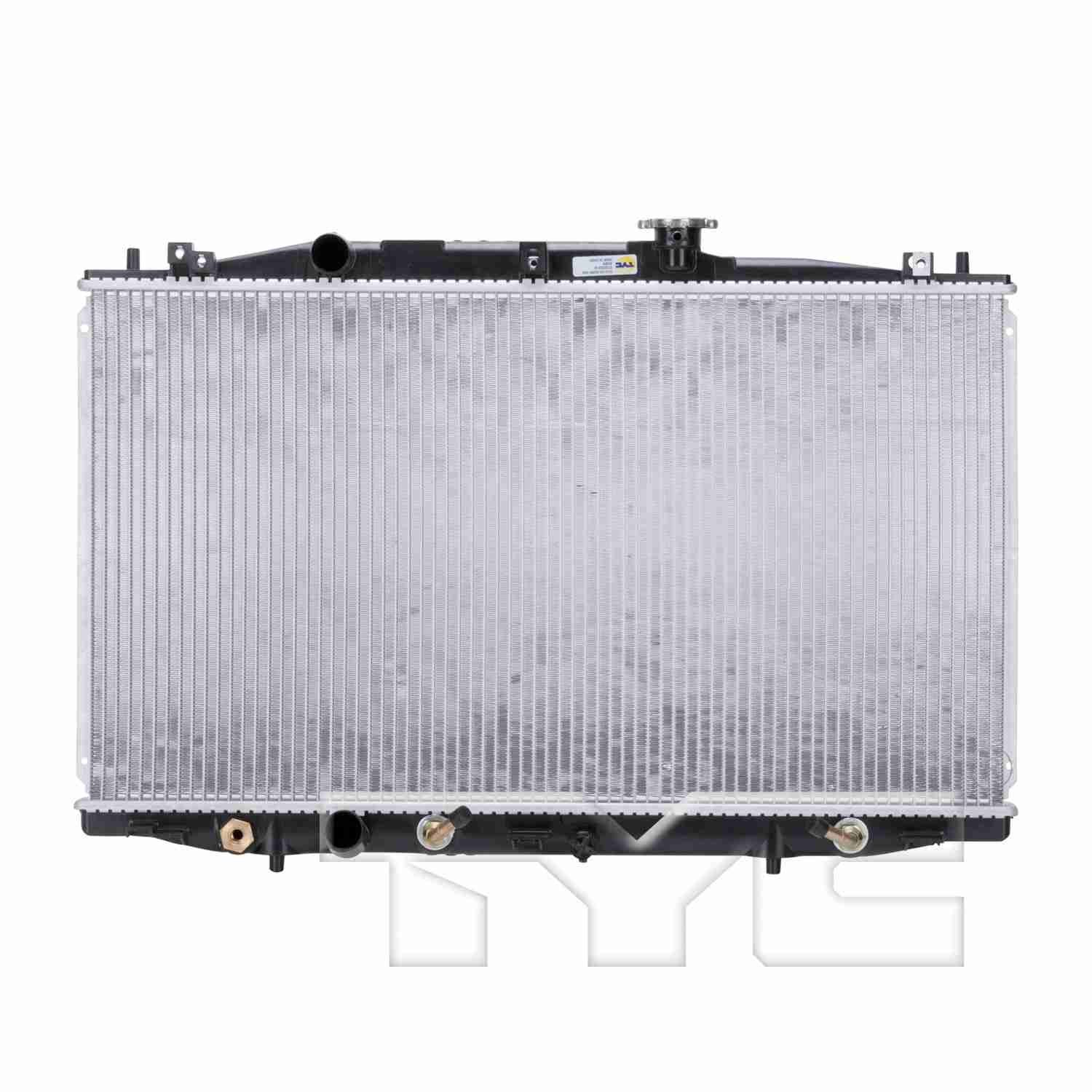 TYC TYC Radiator  top view frsport 2599