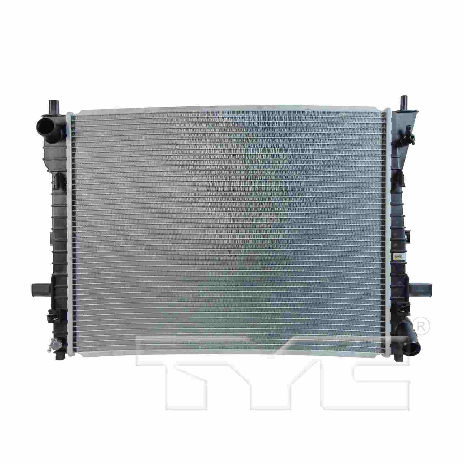 TYC TYC Radiator  top view frsport 2610