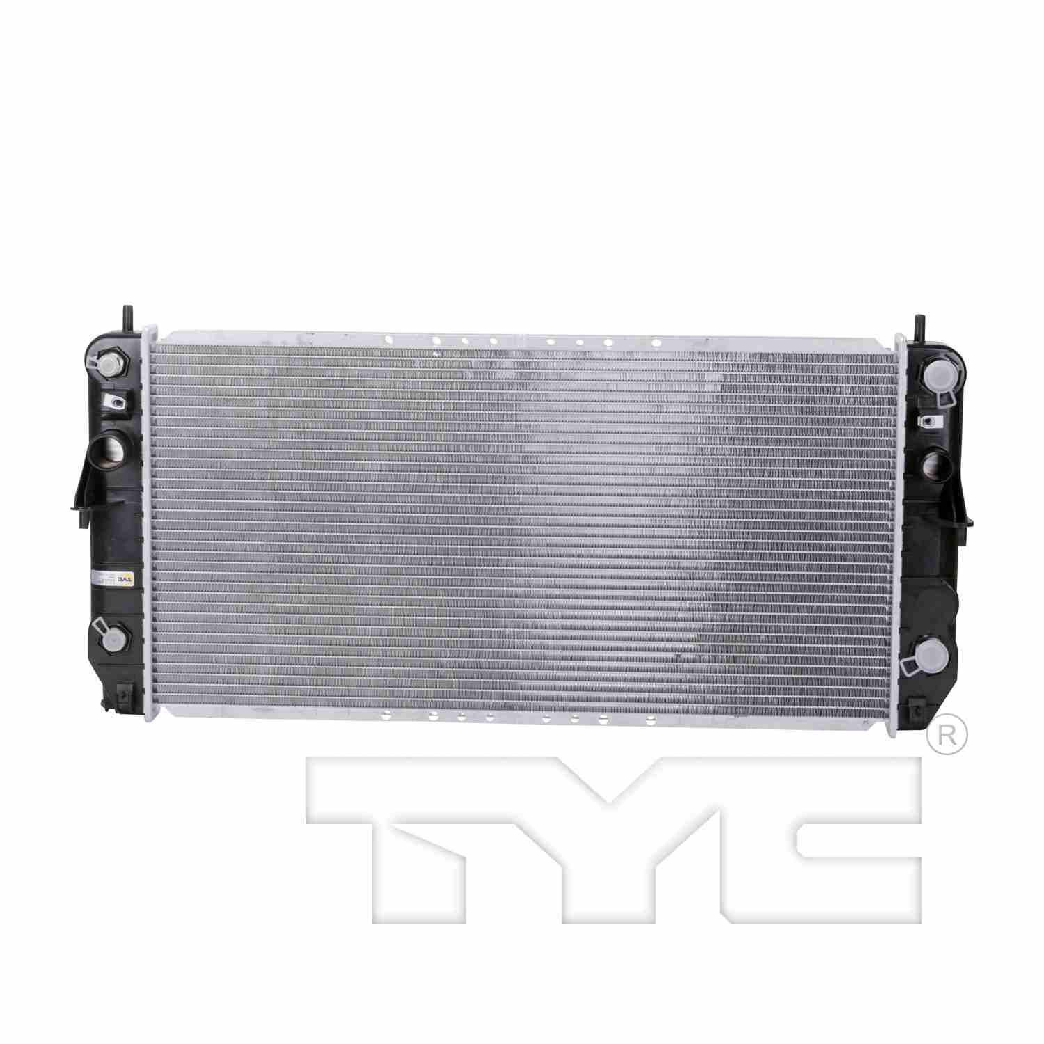 TYC TYC Radiator  top view frsport 2620