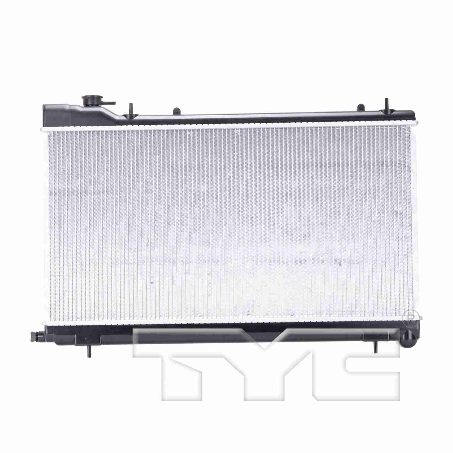 TYC TYC Radiator  top view frsport 2674