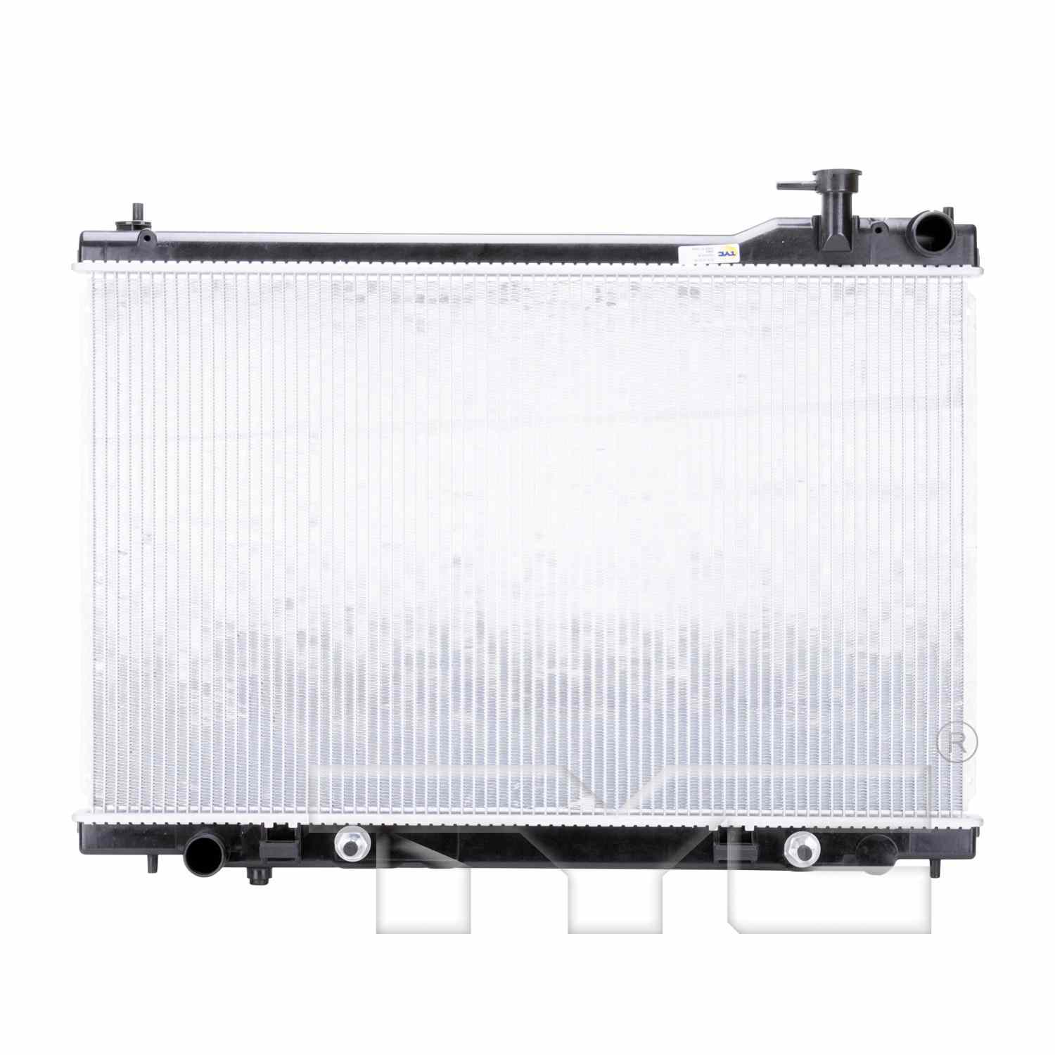 TYC TYC Radiator  top view frsport 2683