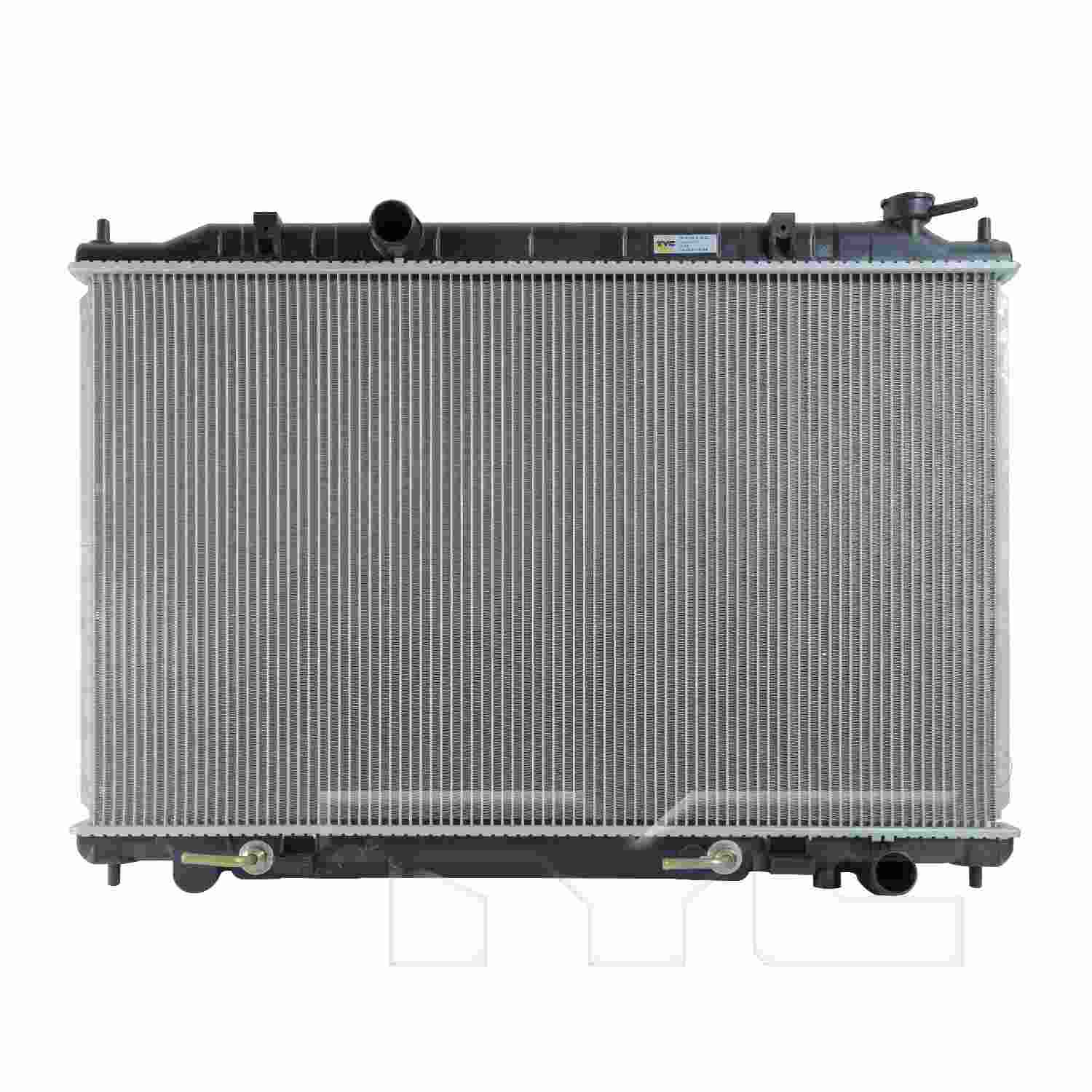 TYC TYC Radiator  top view frsport 2692