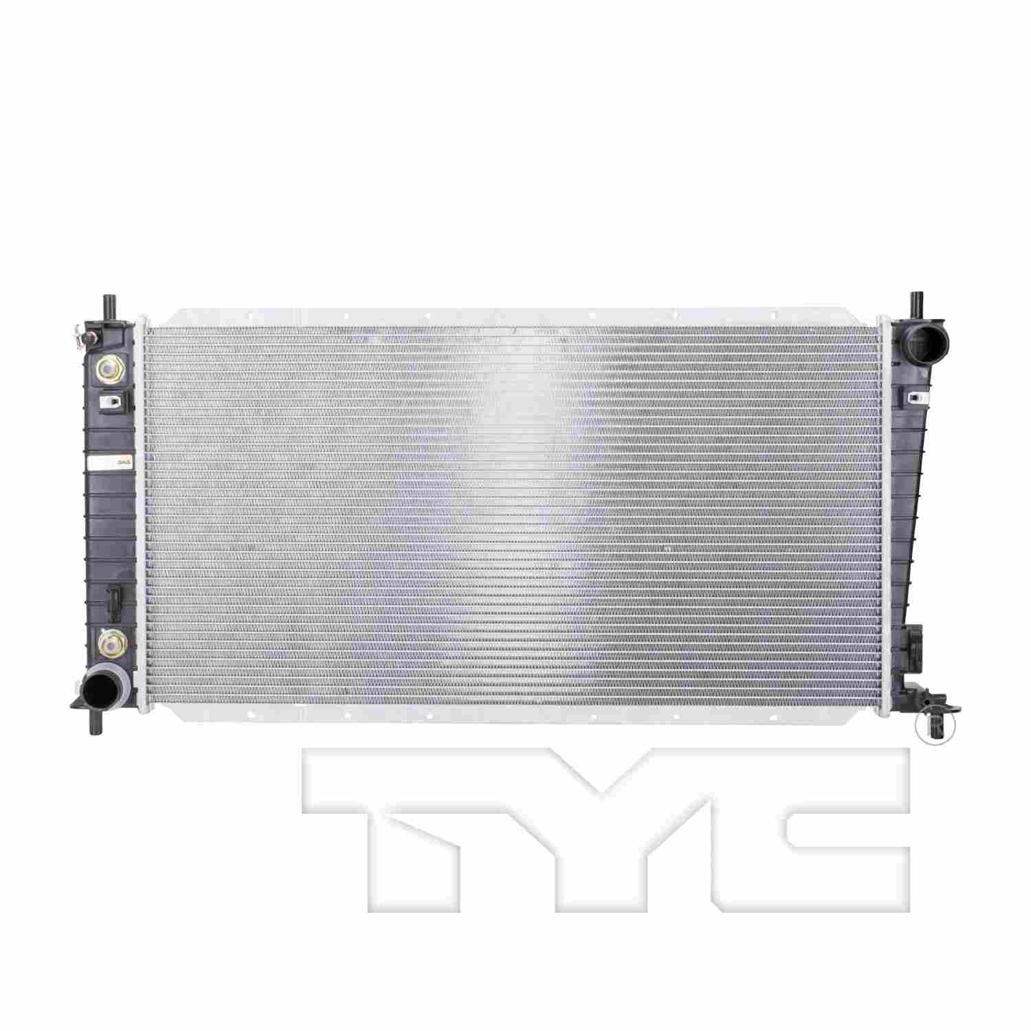 TYC TYC Radiator  top view frsport 2719