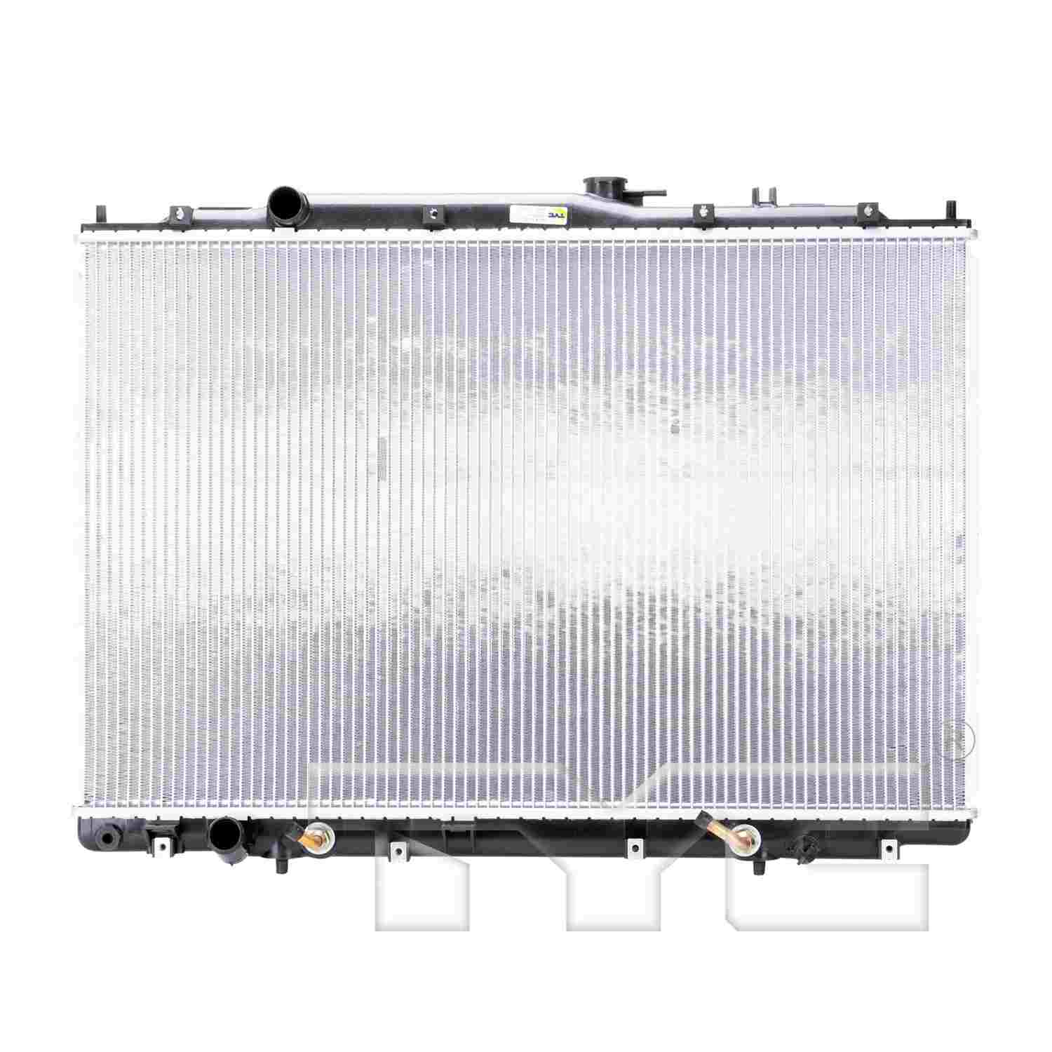 TYC TYC Radiator  top view frsport 2740