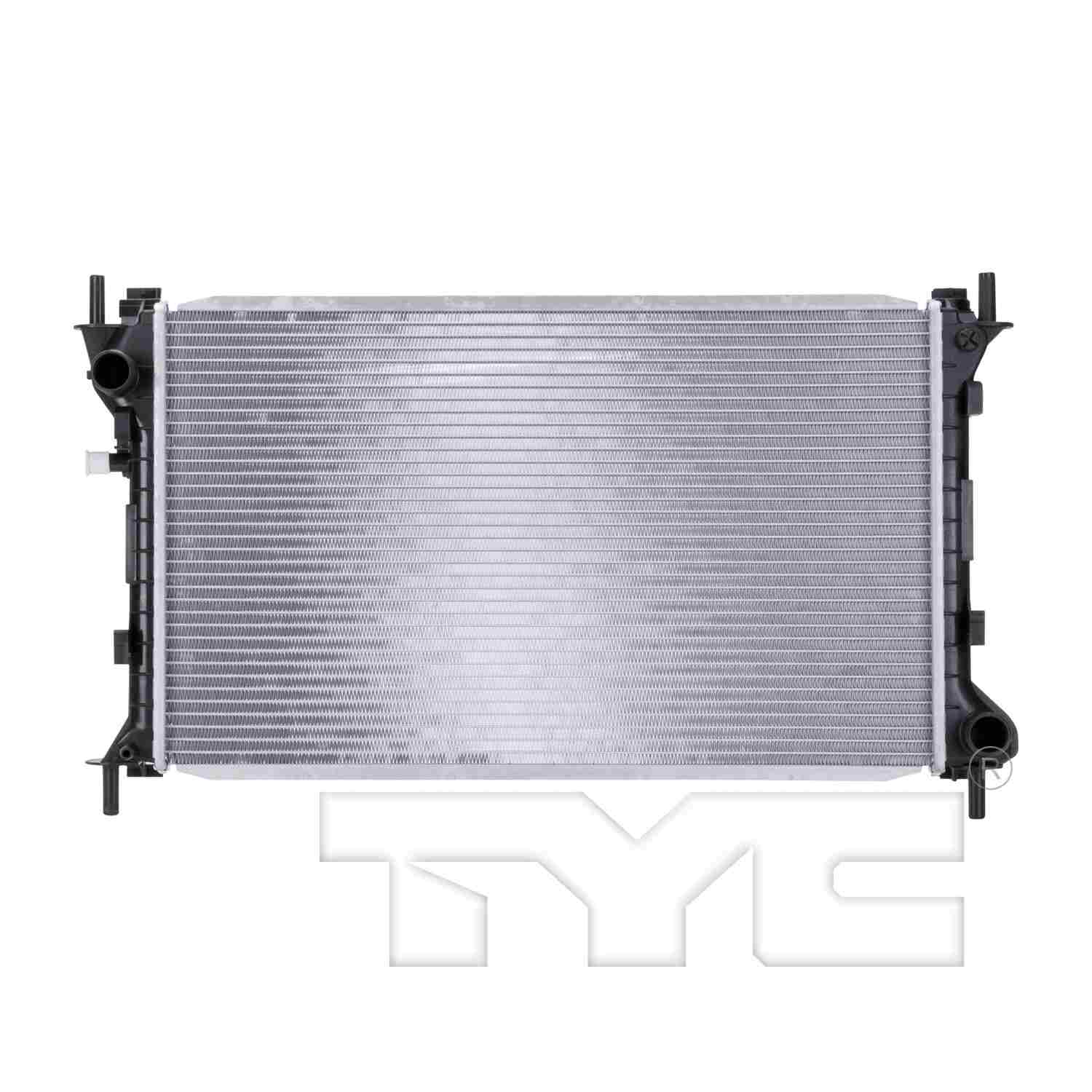 TYC TYC Radiator  top view frsport 2743