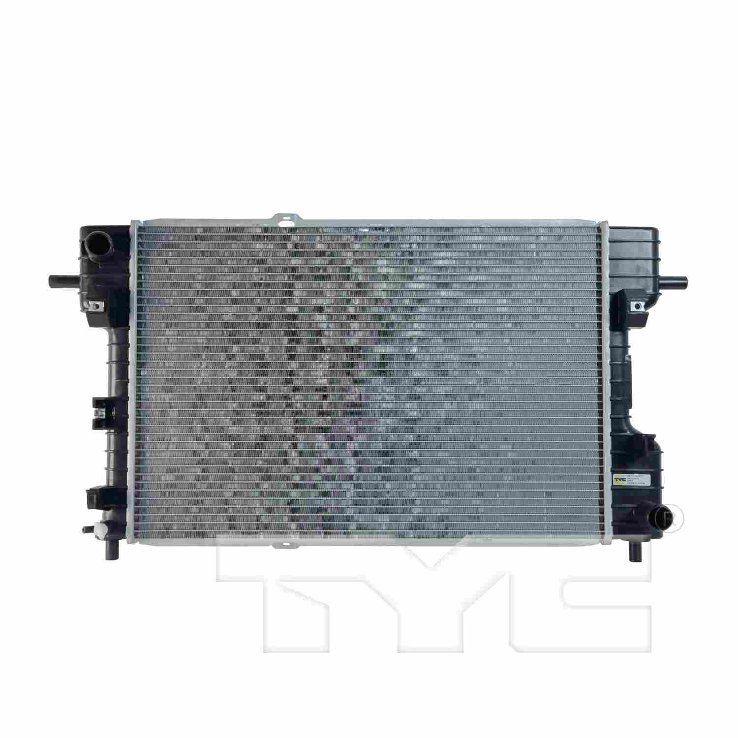 TYC TYC Radiator  top view frsport 2761