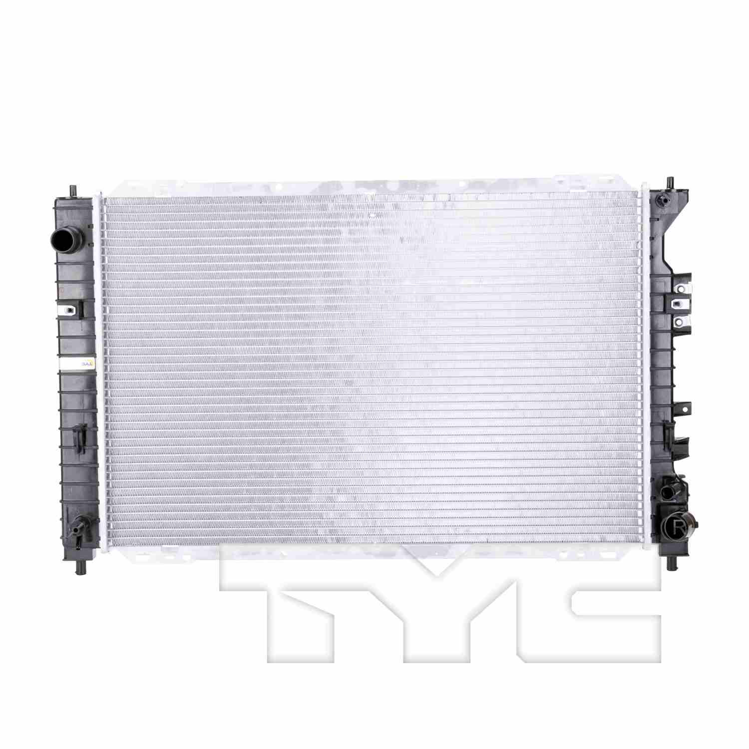 TYC TYC Radiator  top view frsport 2762