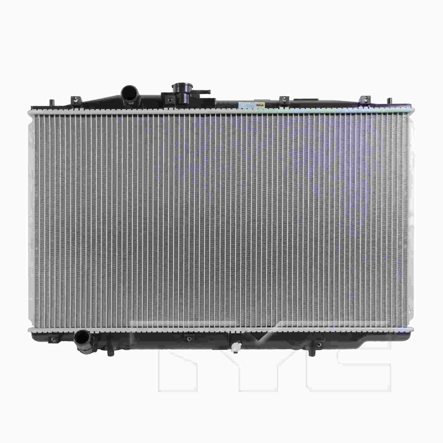 TYC TYC Radiator  top view frsport 2773