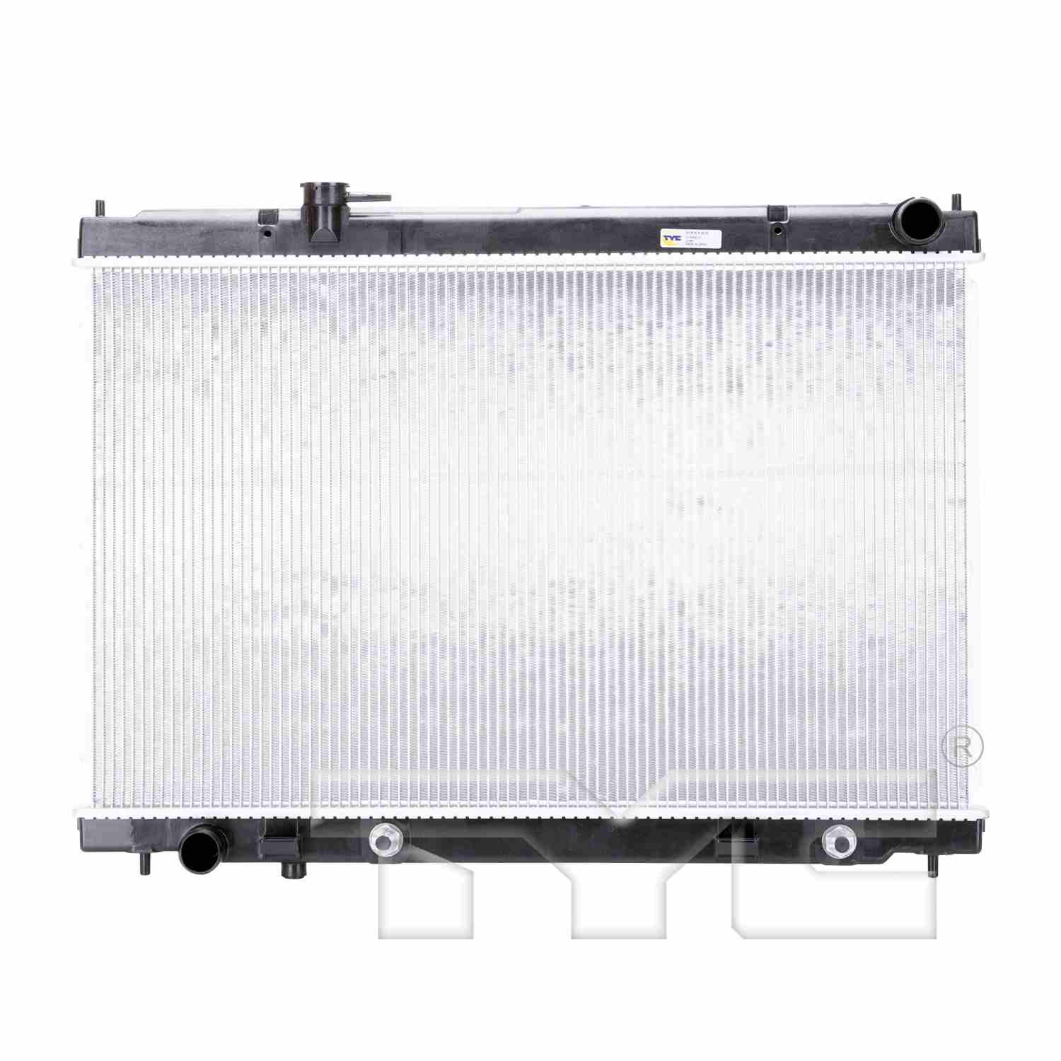 TYC TYC Radiator  top view frsport 2780