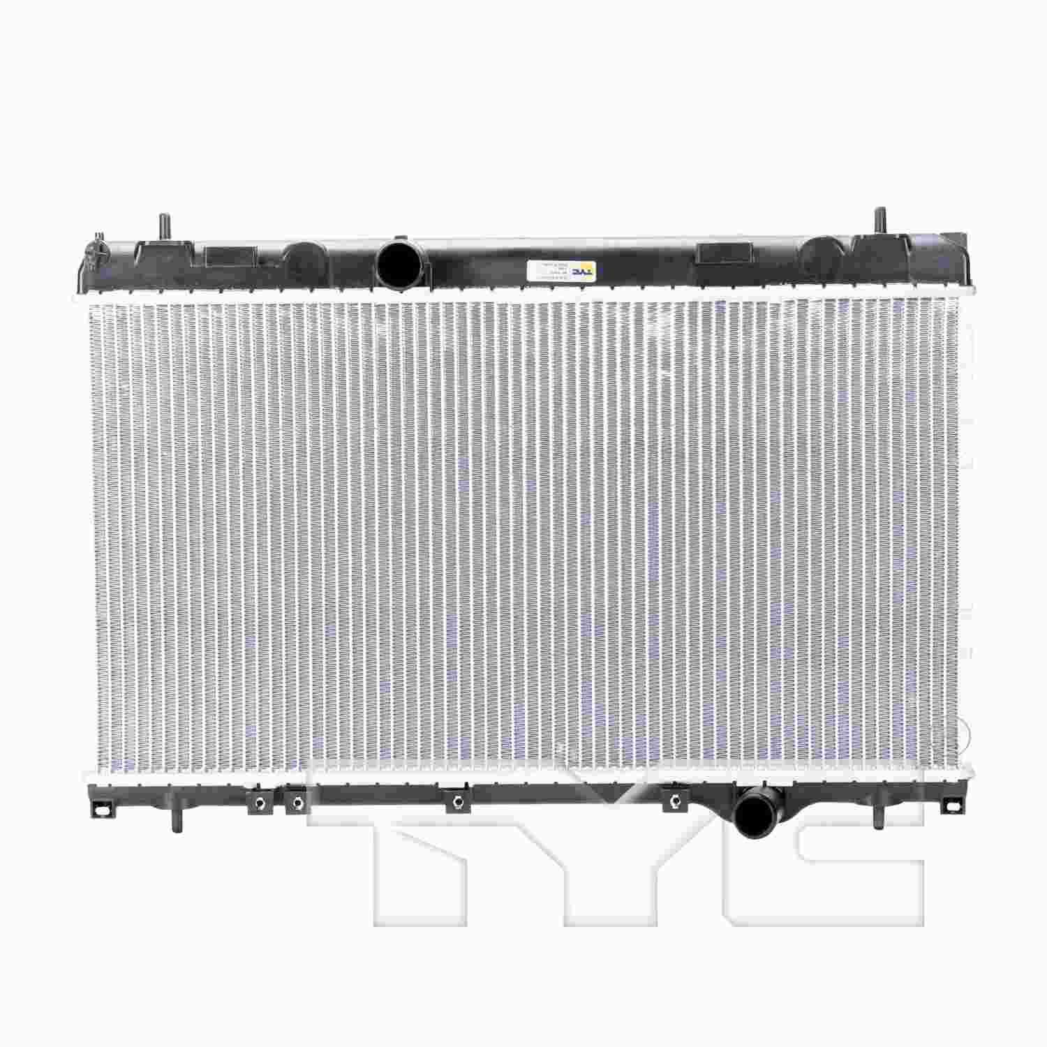 TYC TYC Radiator  top view frsport 2794