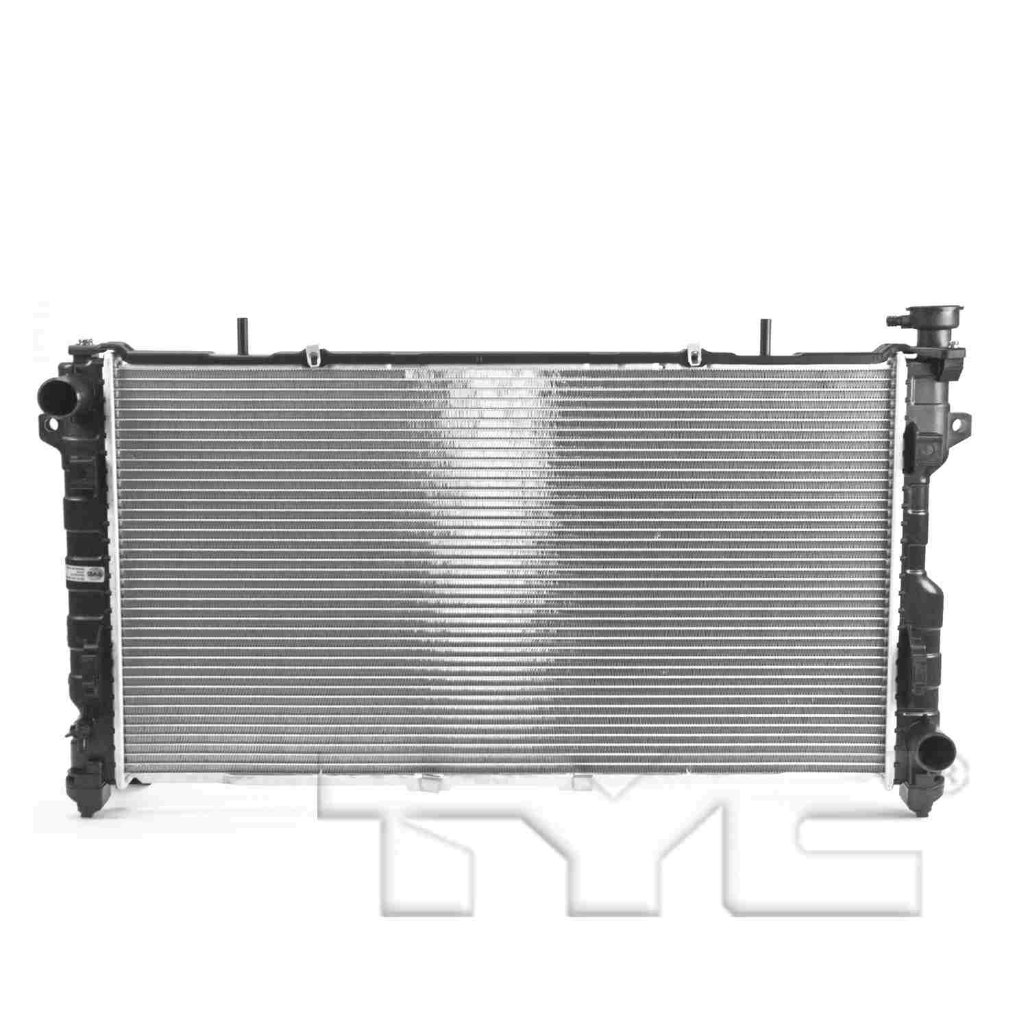 TYC TYC Radiator  top view frsport 2795