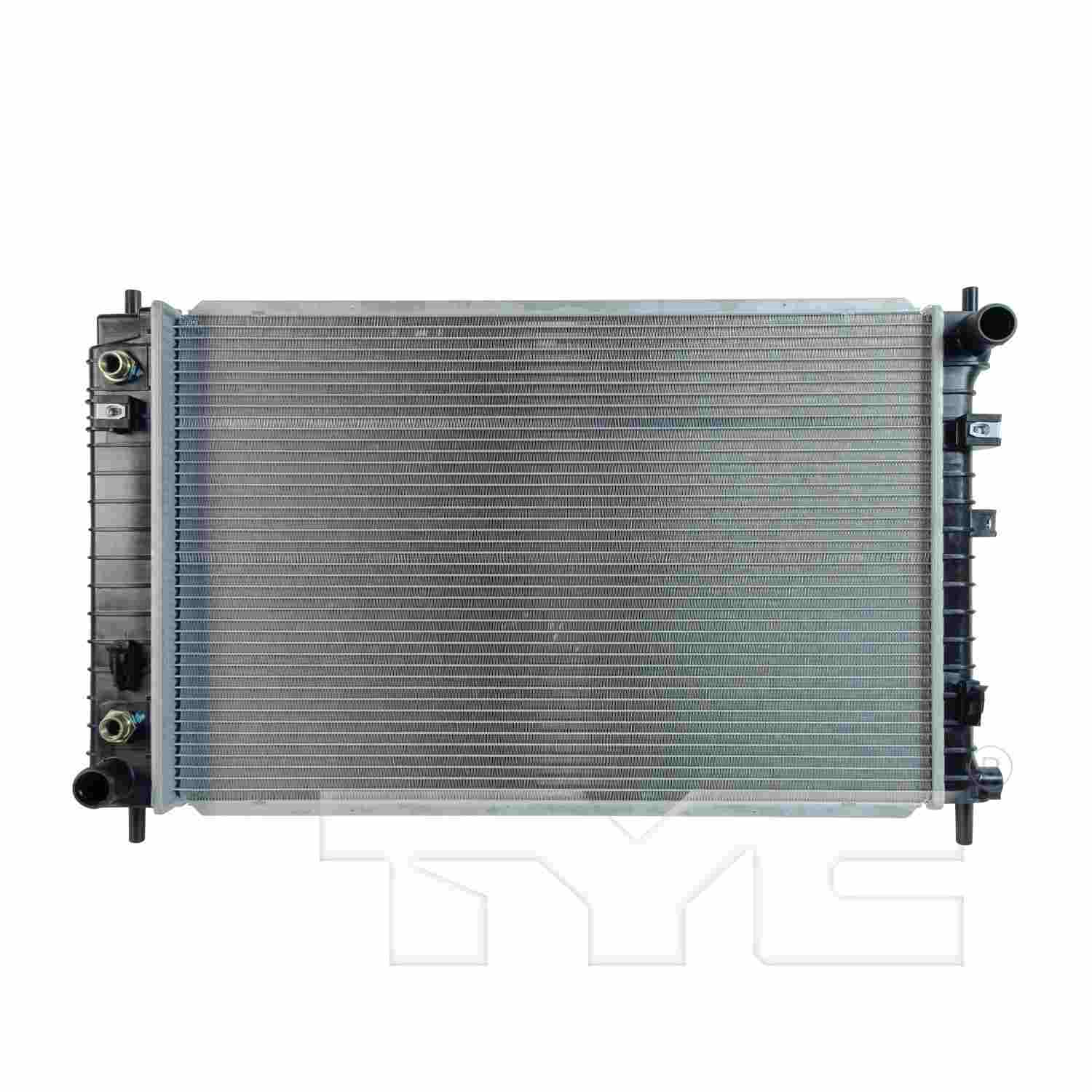 TYC TYC Radiator  top view frsport 2798