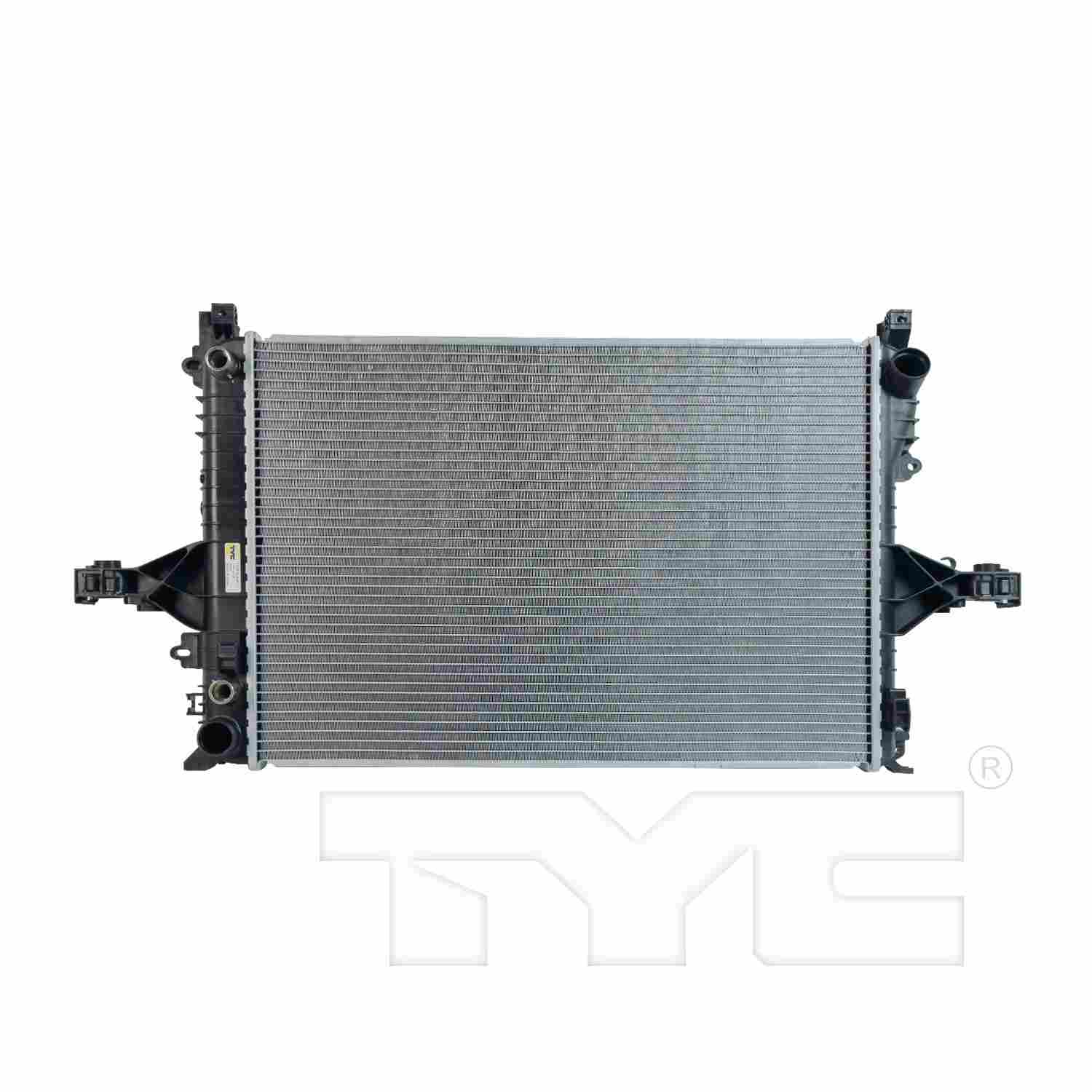 TYC TYC Radiator  top view frsport 2805