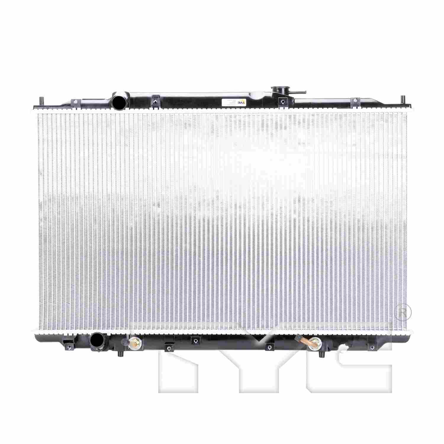 TYC TYC Radiator  top view frsport 2806