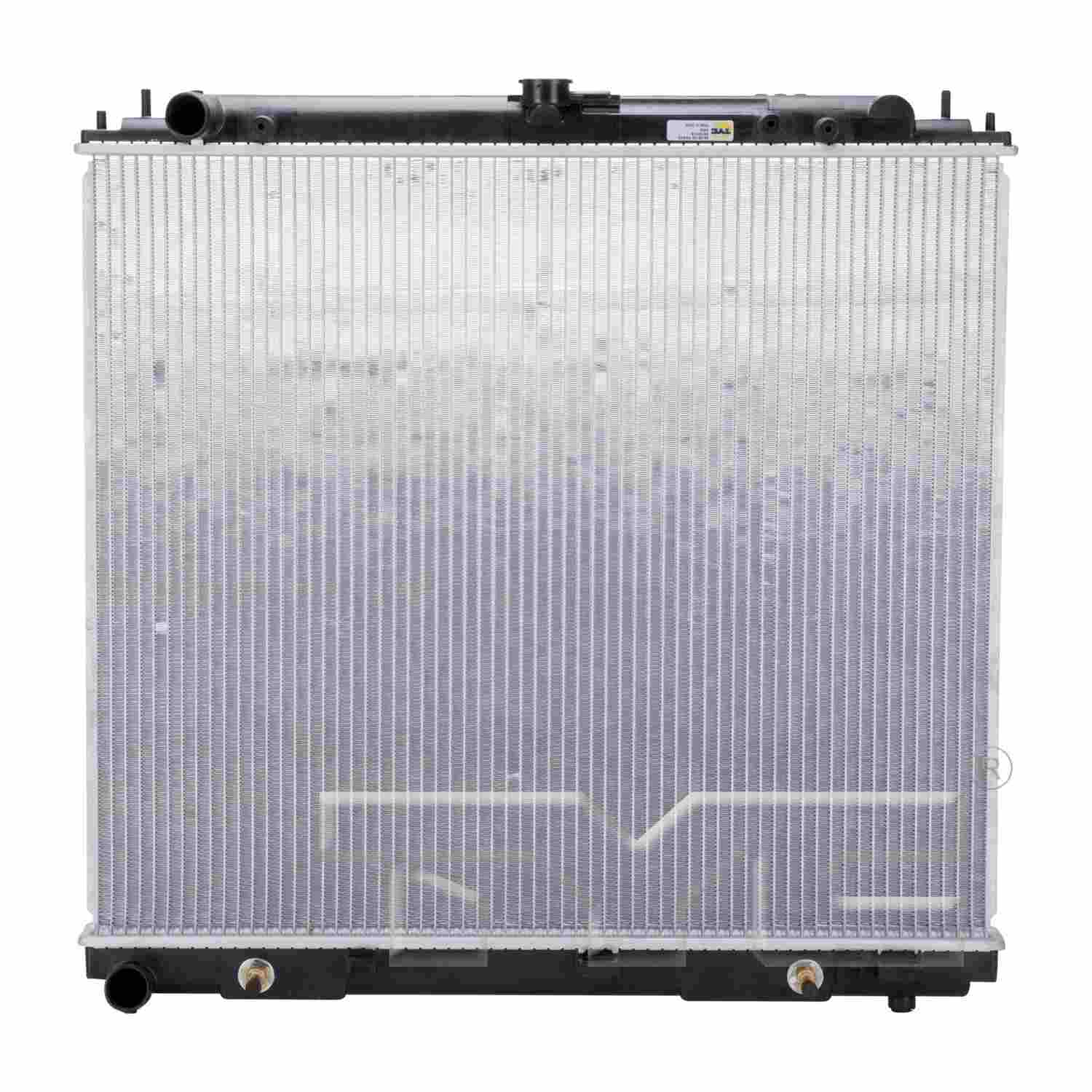 TYC TYC Radiator  top view frsport 2808