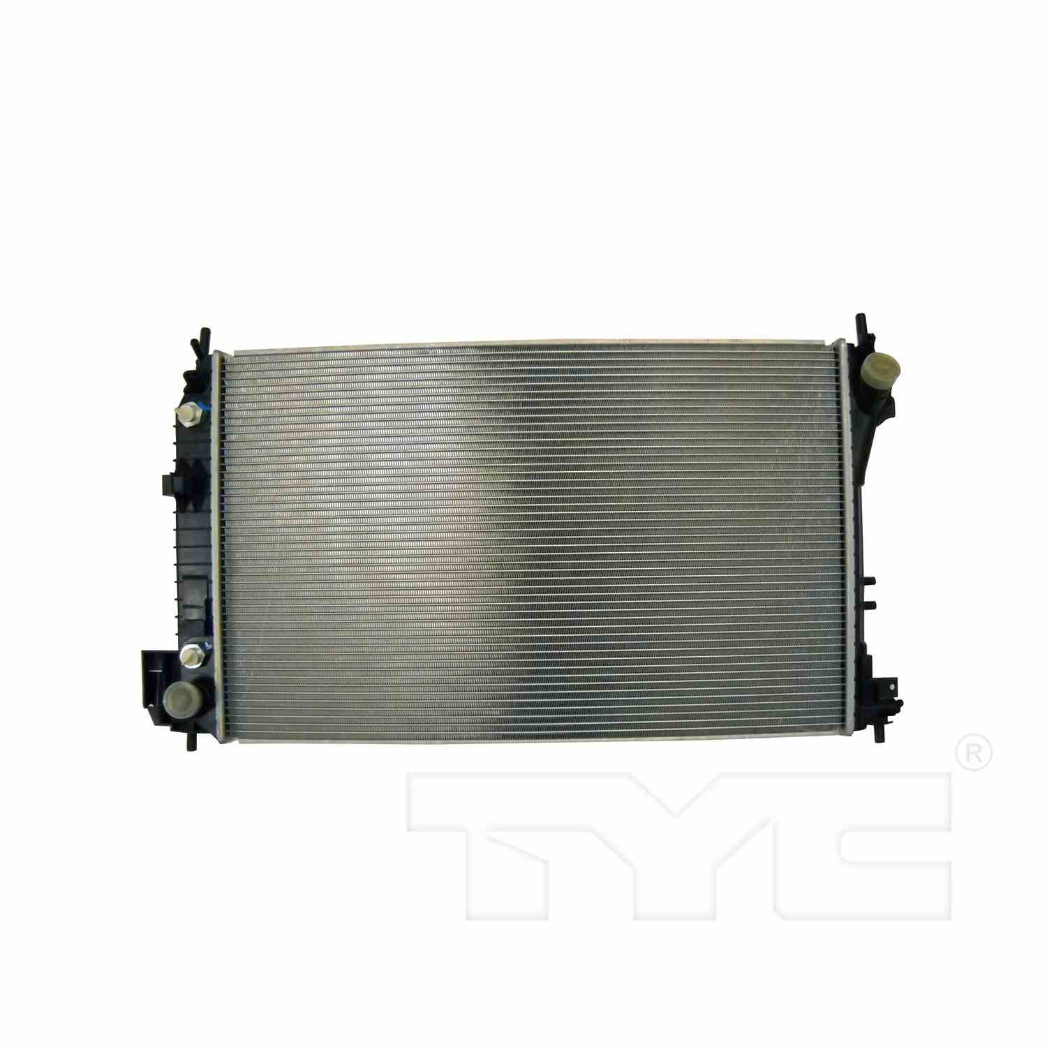 TYC TYC Radiator  top view frsport 2810