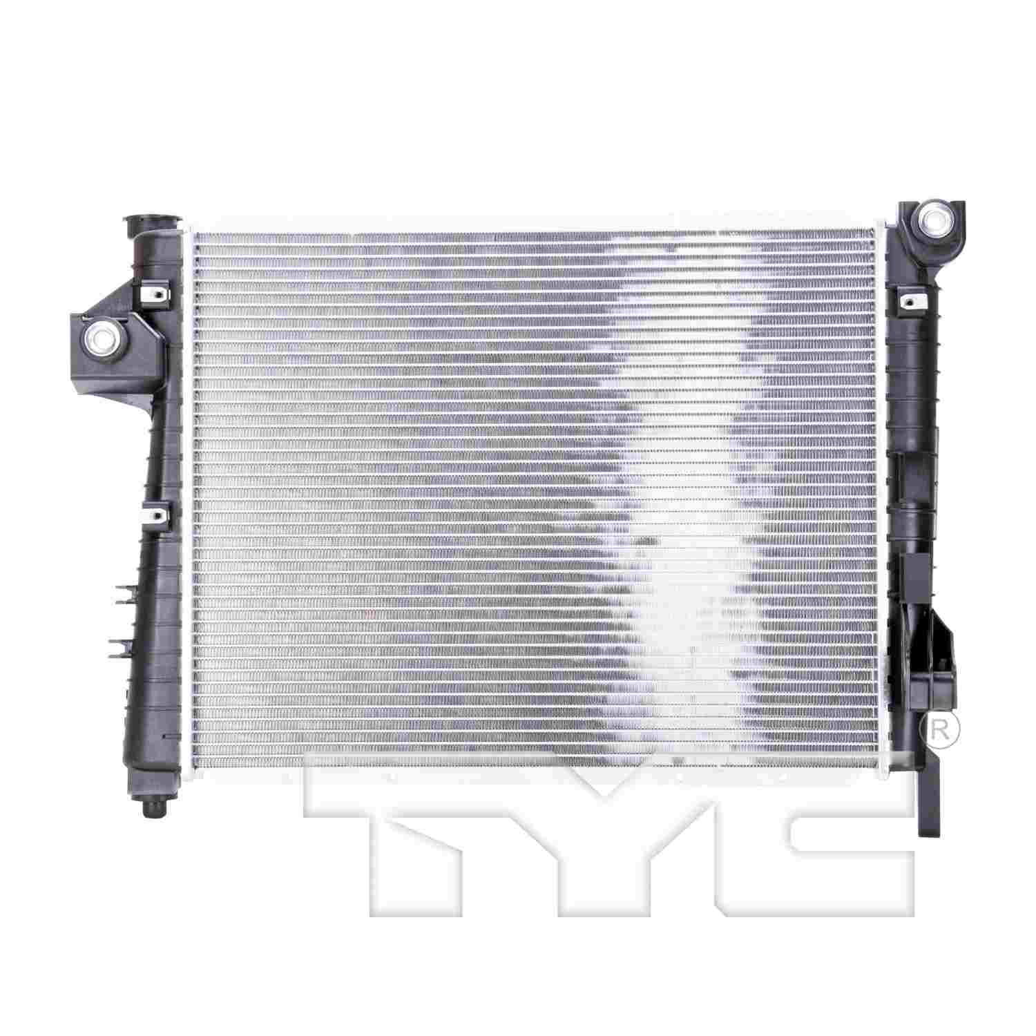 TYC TYC Radiator  top view frsport 2813