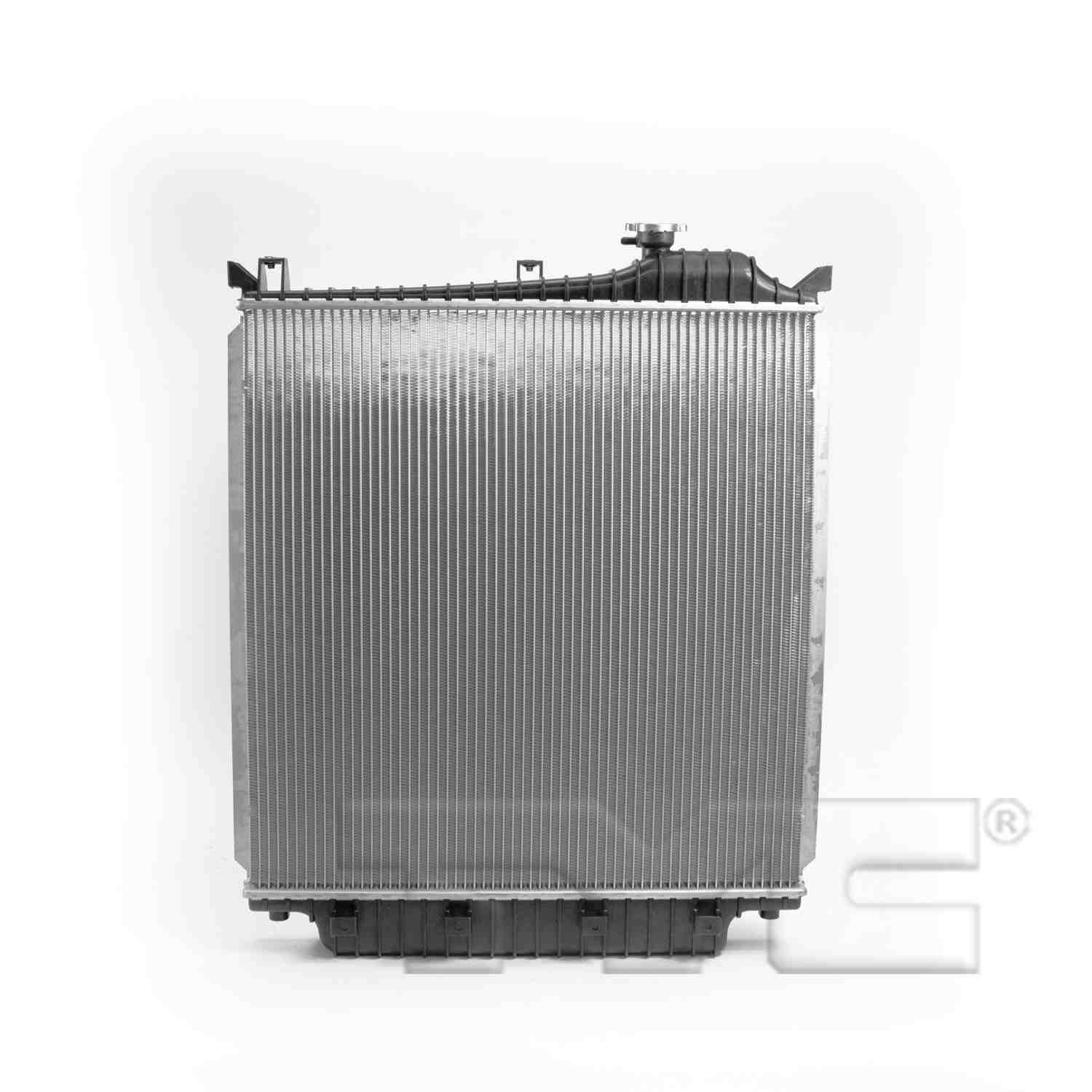 TYC TYC Radiator  top view frsport 2816