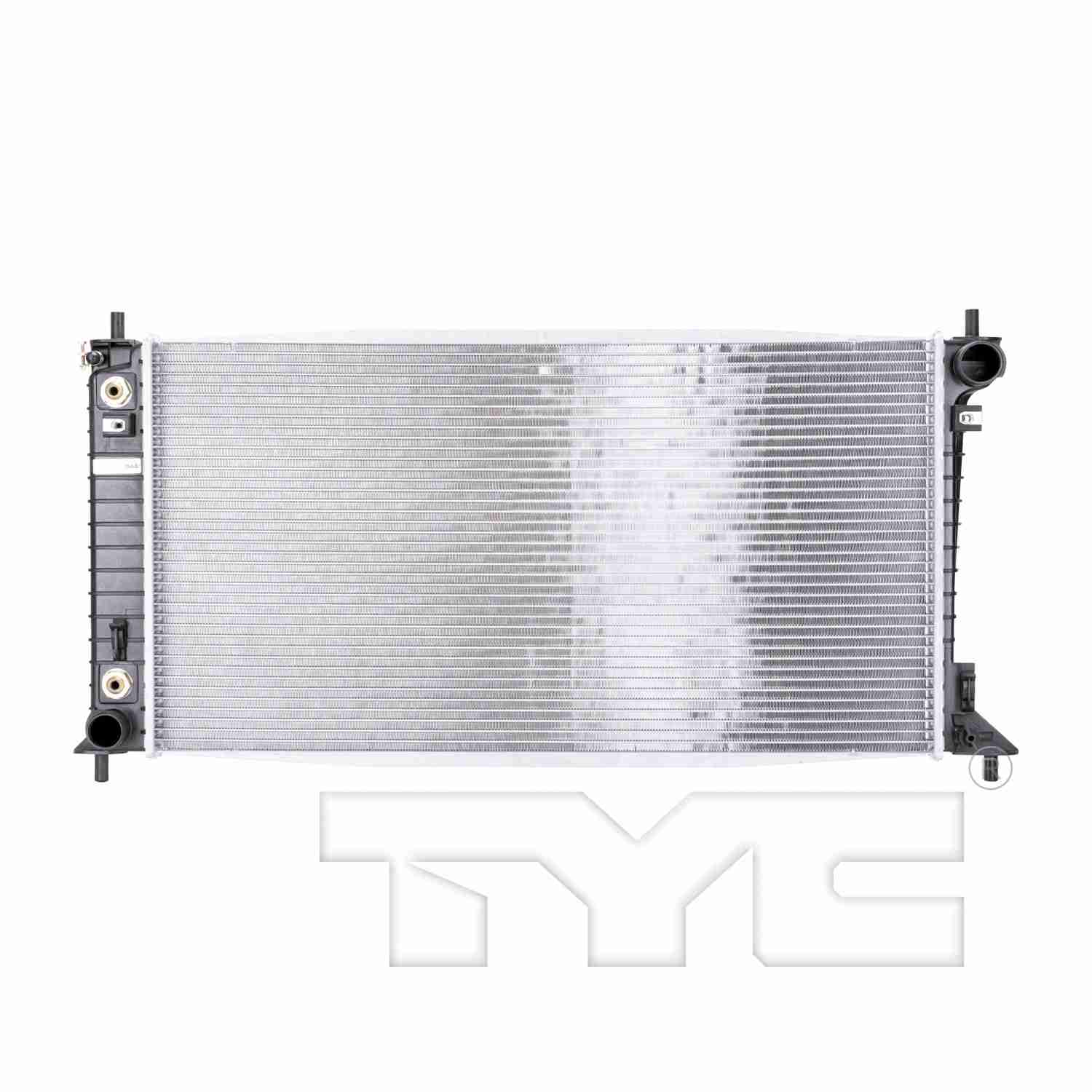 TYC TYC Radiator  top view frsport 2819