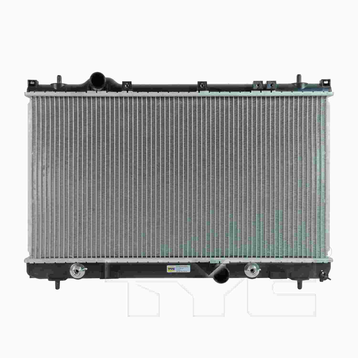 TYC TYC Radiator  top view frsport 2845