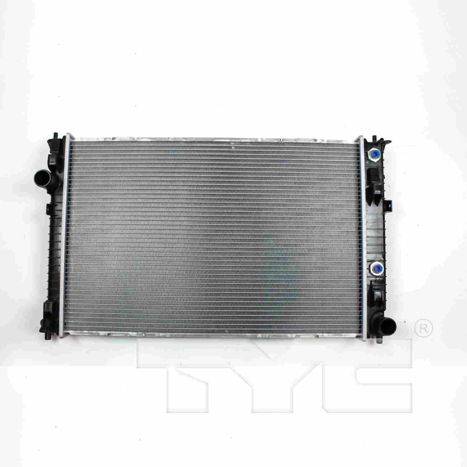 TYC TYC Radiator  top view frsport 2856