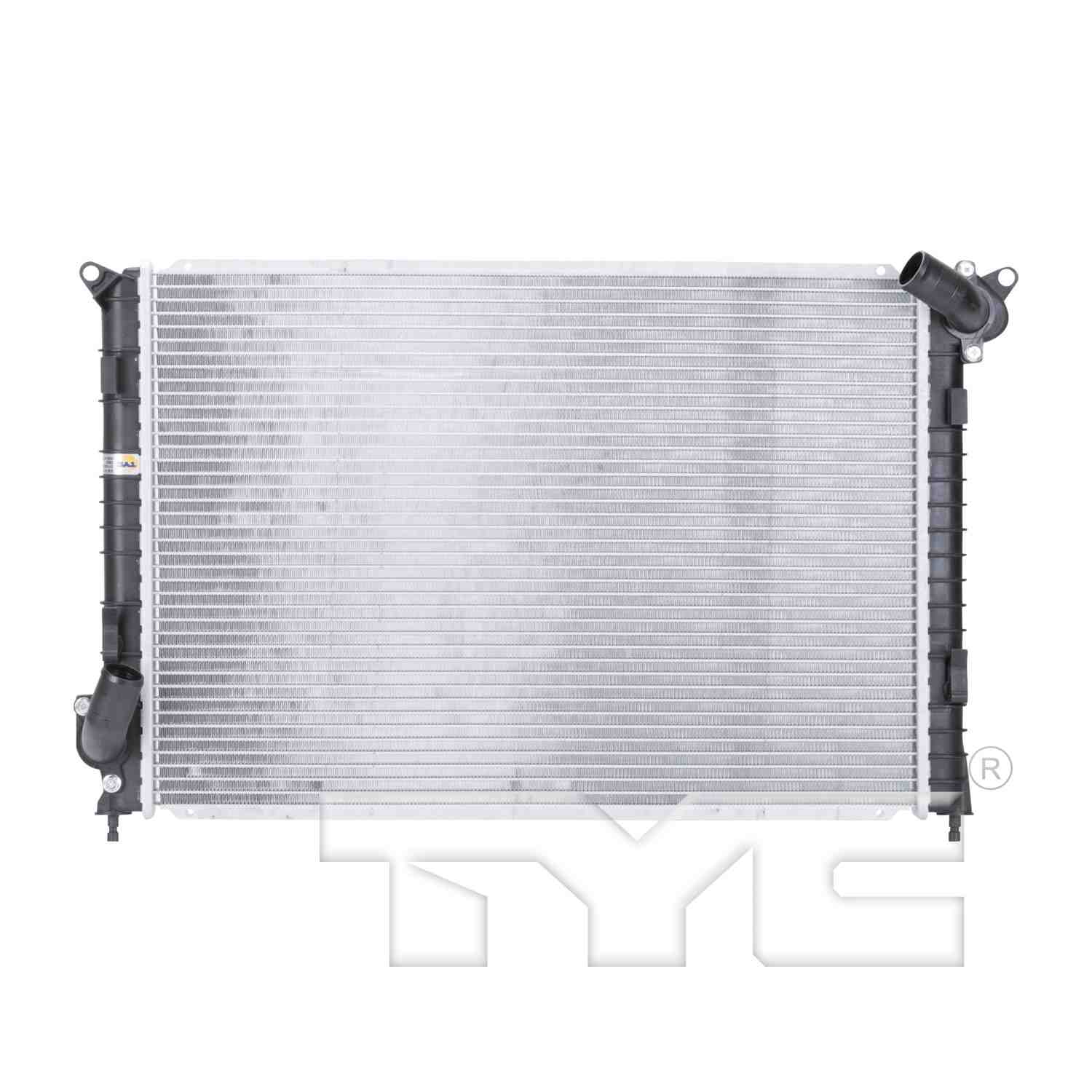 TYC TYC Radiator  top view frsport 2859